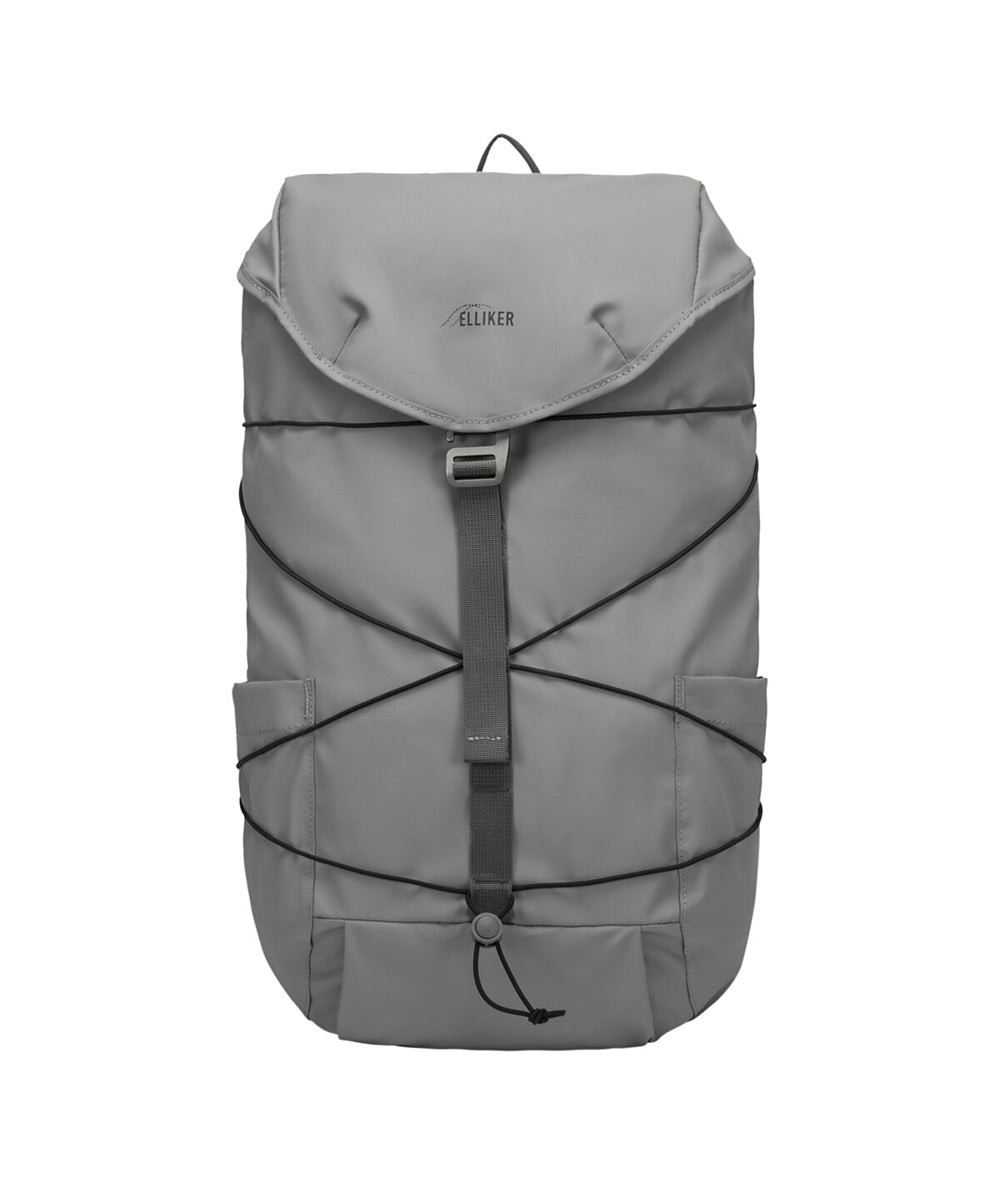 [ELLIKER エリカー] Wharfe - Flapover Backpack 22L | ワーフェ - フラップオーバーバックパック22L  [LIGHT GREY]