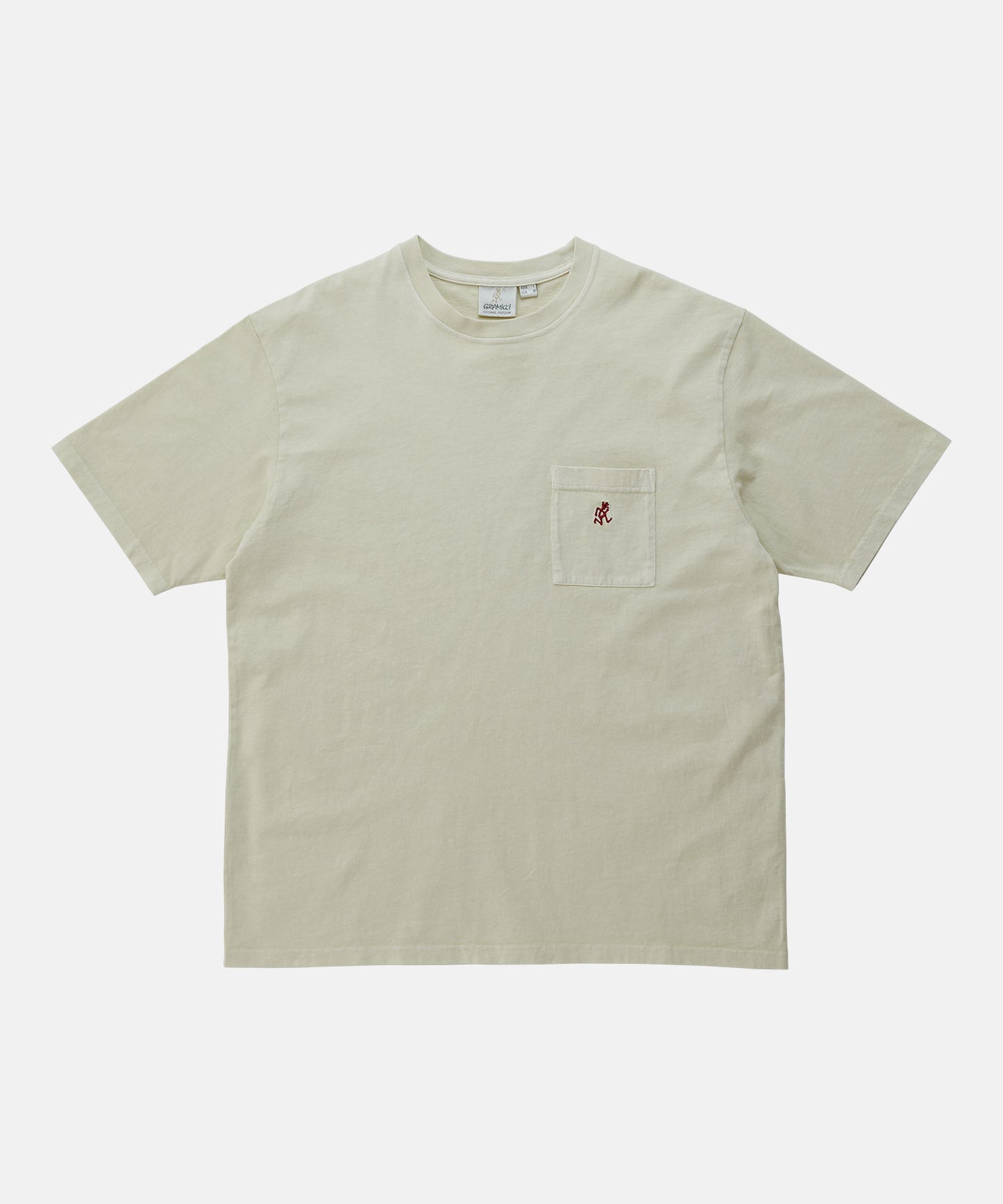 ONE POINT TEE PIGMENT DYED|ワンポイントTシャツピグメントダイ