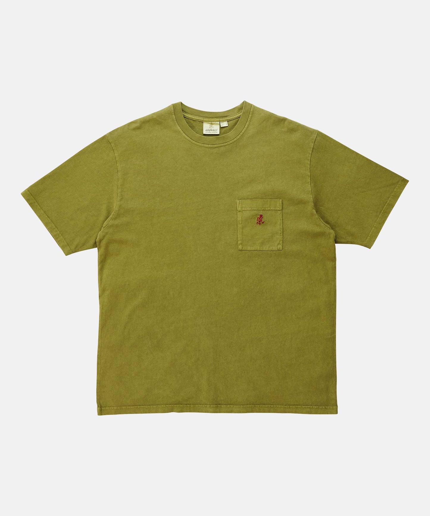 ONE POINT TEE PIGMENT DYED|ワンポイントTシャツピグメントダイ
