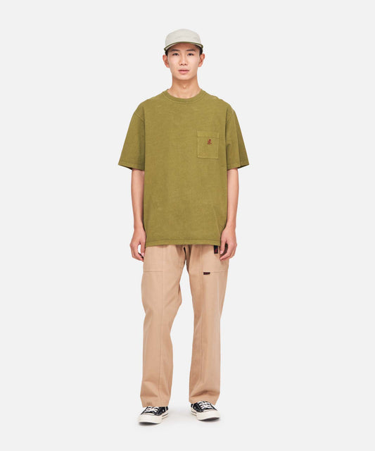 ONE POINT TEE PIGMENT DYED|ワンポイントTシャツピグメントダイ