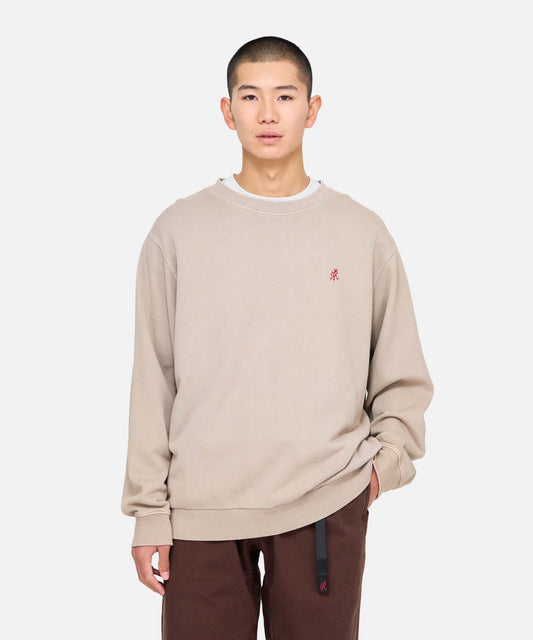 ONE POINT CREW SWEATSHIRT|ワンポイントクルースウェットシャツ