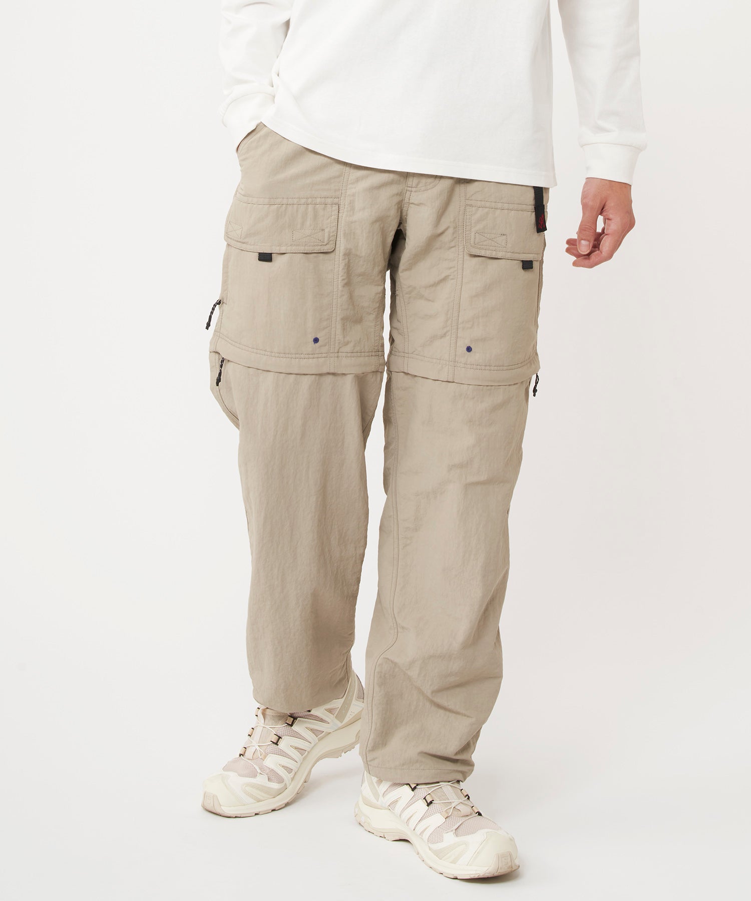 [GRAMICCI グラミチ] NYLON TUSSAH CONVERTIBLE PANT | ナイロンタッサーコンバーチブルパンツ