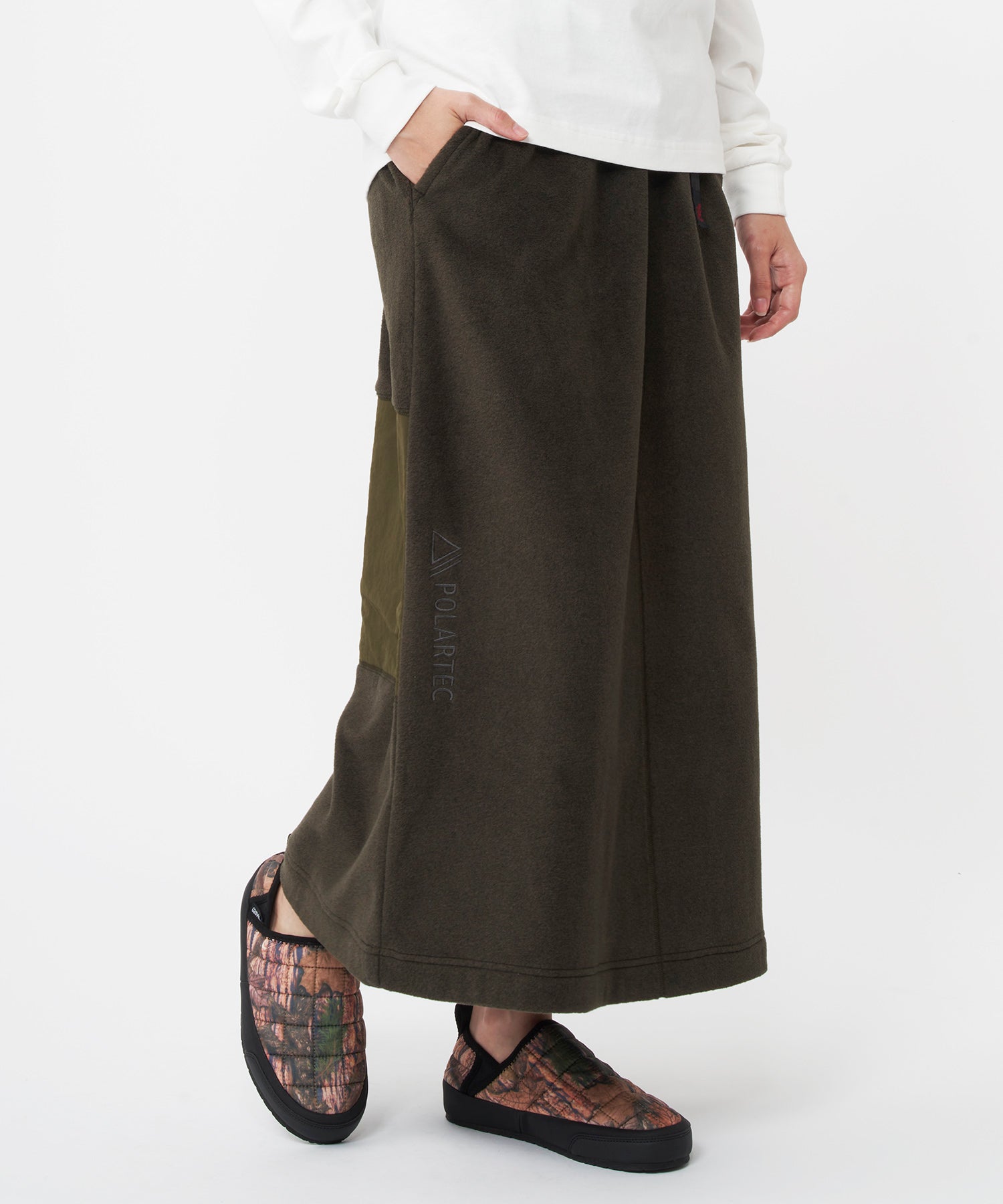 GRAMICCI グラミチ] POLARTEC MAXI COMBINATION SKIRT | ポーラテック