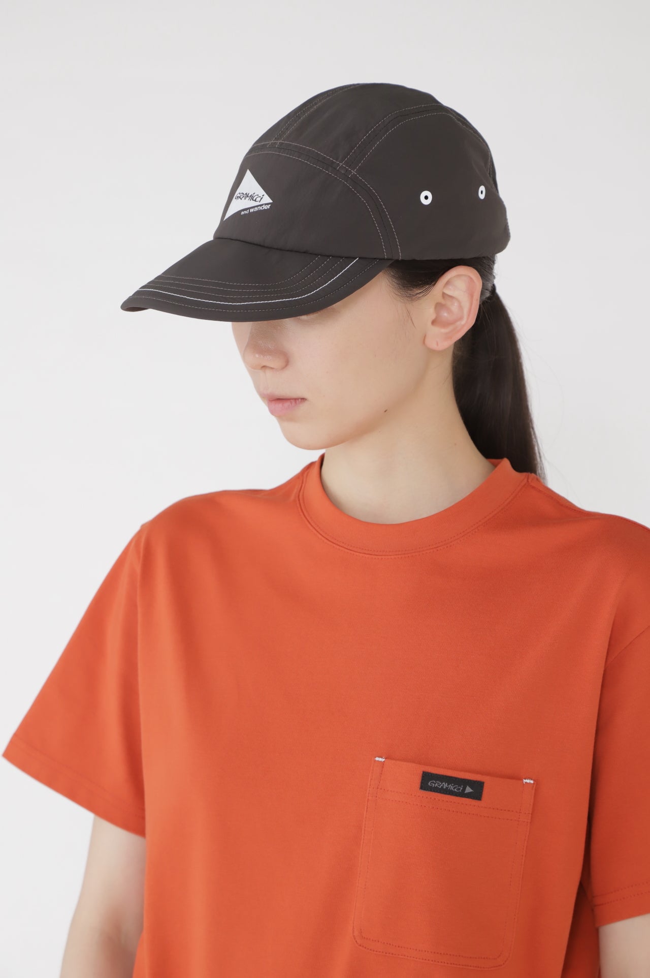 BRUSHED NYLON SUNSHADE CAP|ブラッシュナイロンサンシェードキャップ