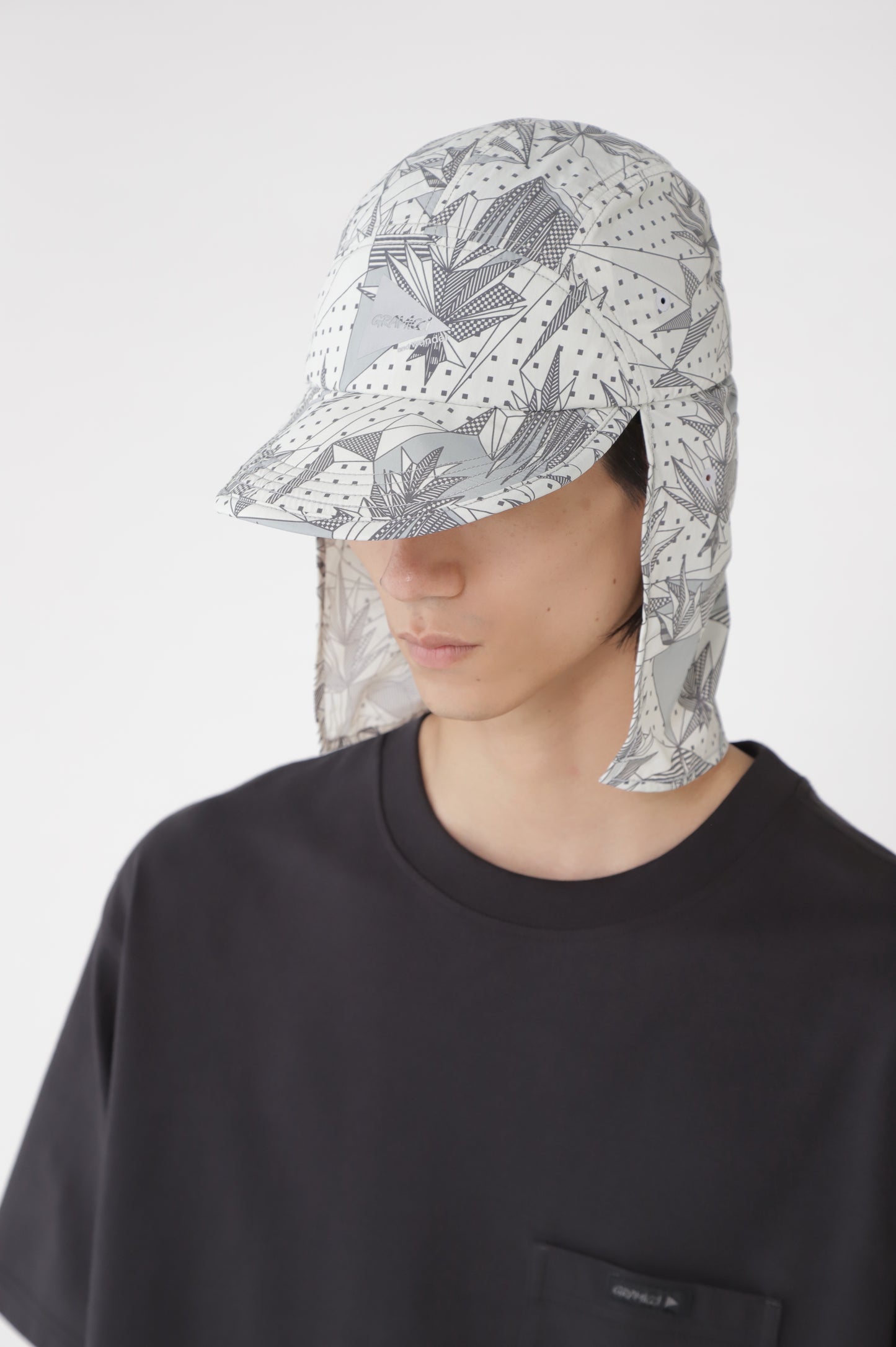 BRUSHED NYLON SUNSHADE CAP|ブラッシュナイロンサンシェードキャップ