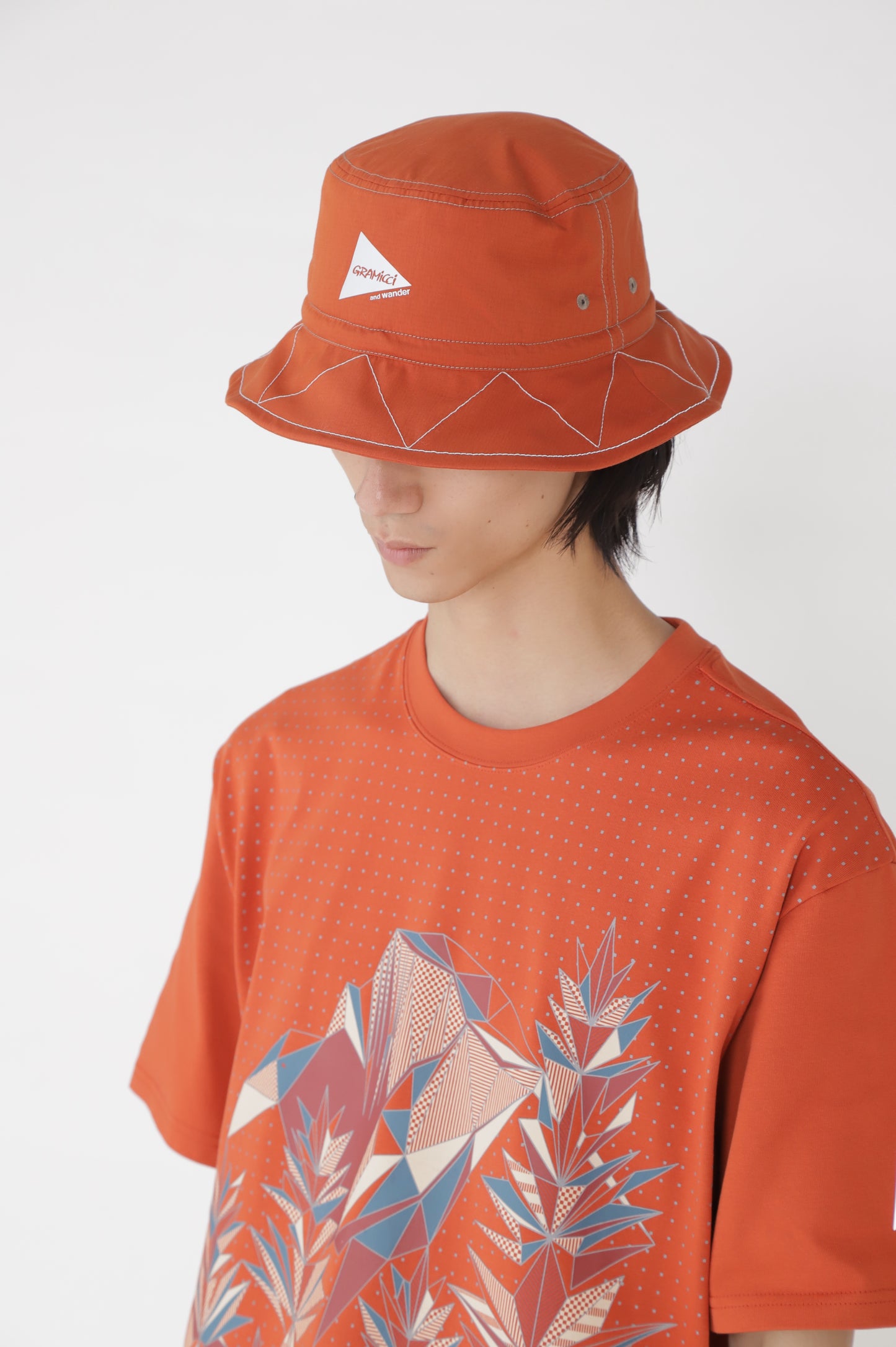 ZIGZAG STITCH HAT|ジグザグステッチハット