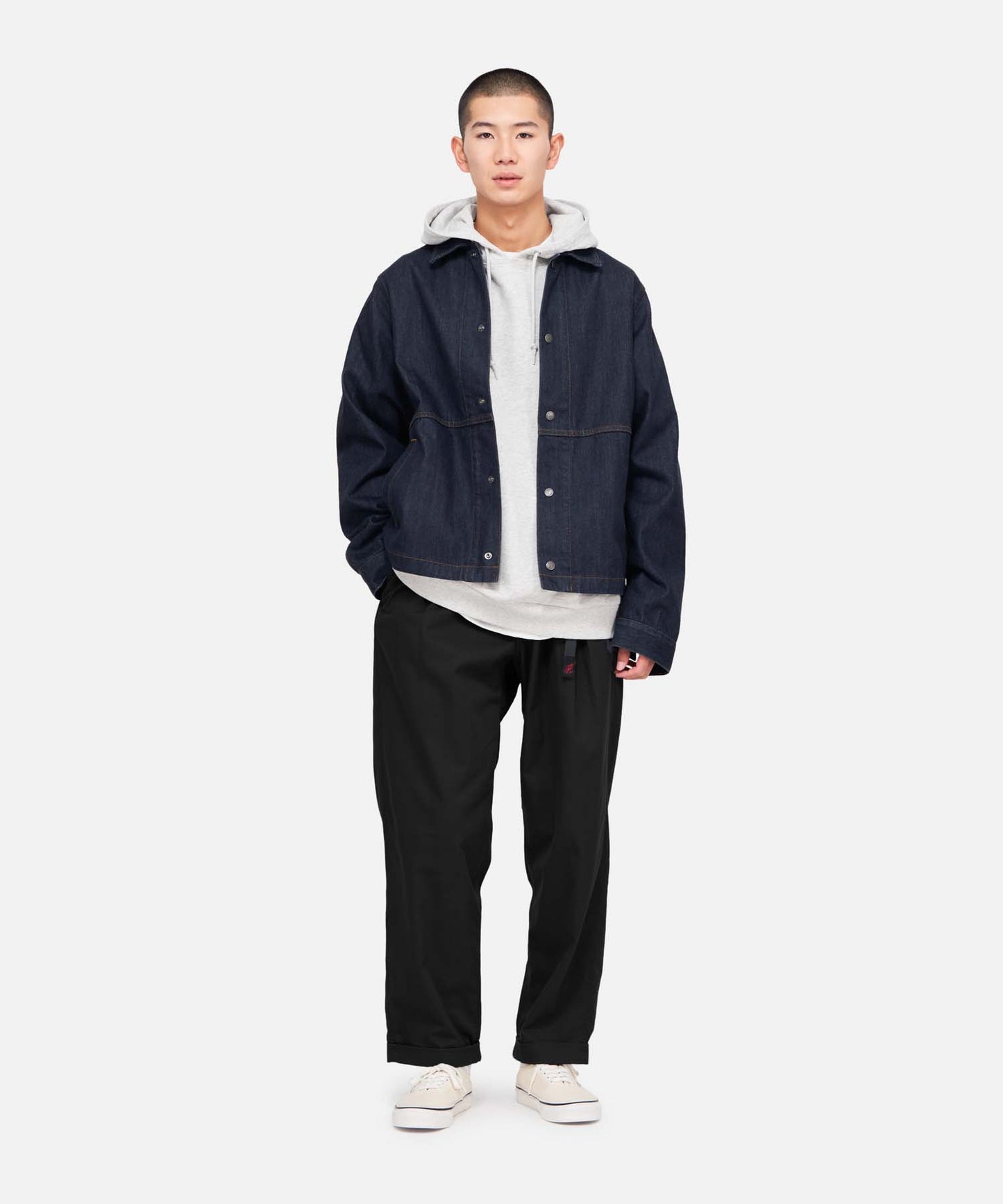 TC/TWILL TUCK TAPERD PANT|TCツイルタックテーパードパンツ