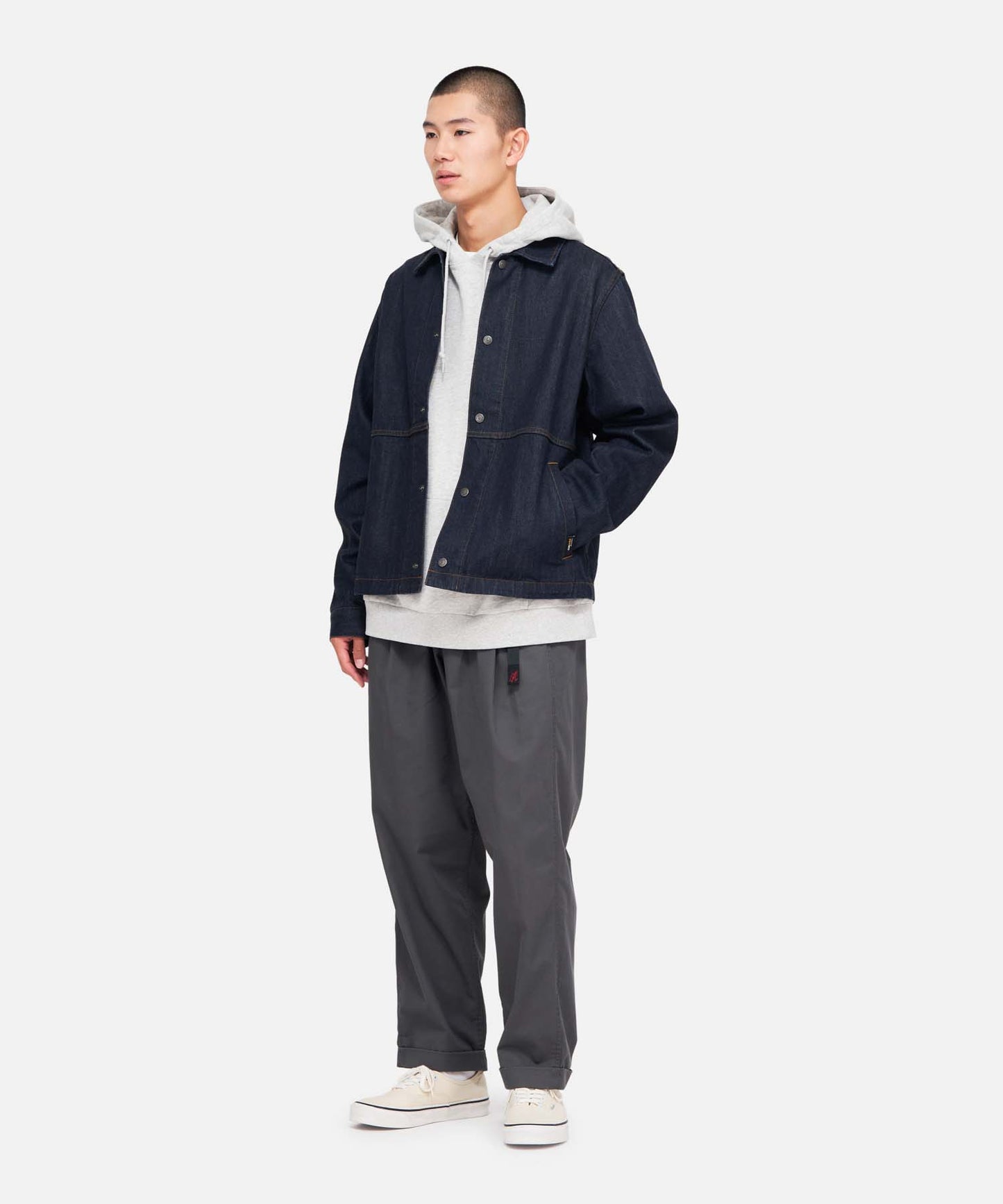 TC/TWILL TUCK TAPERD PANT|TCツイルタックテーパードパンツ