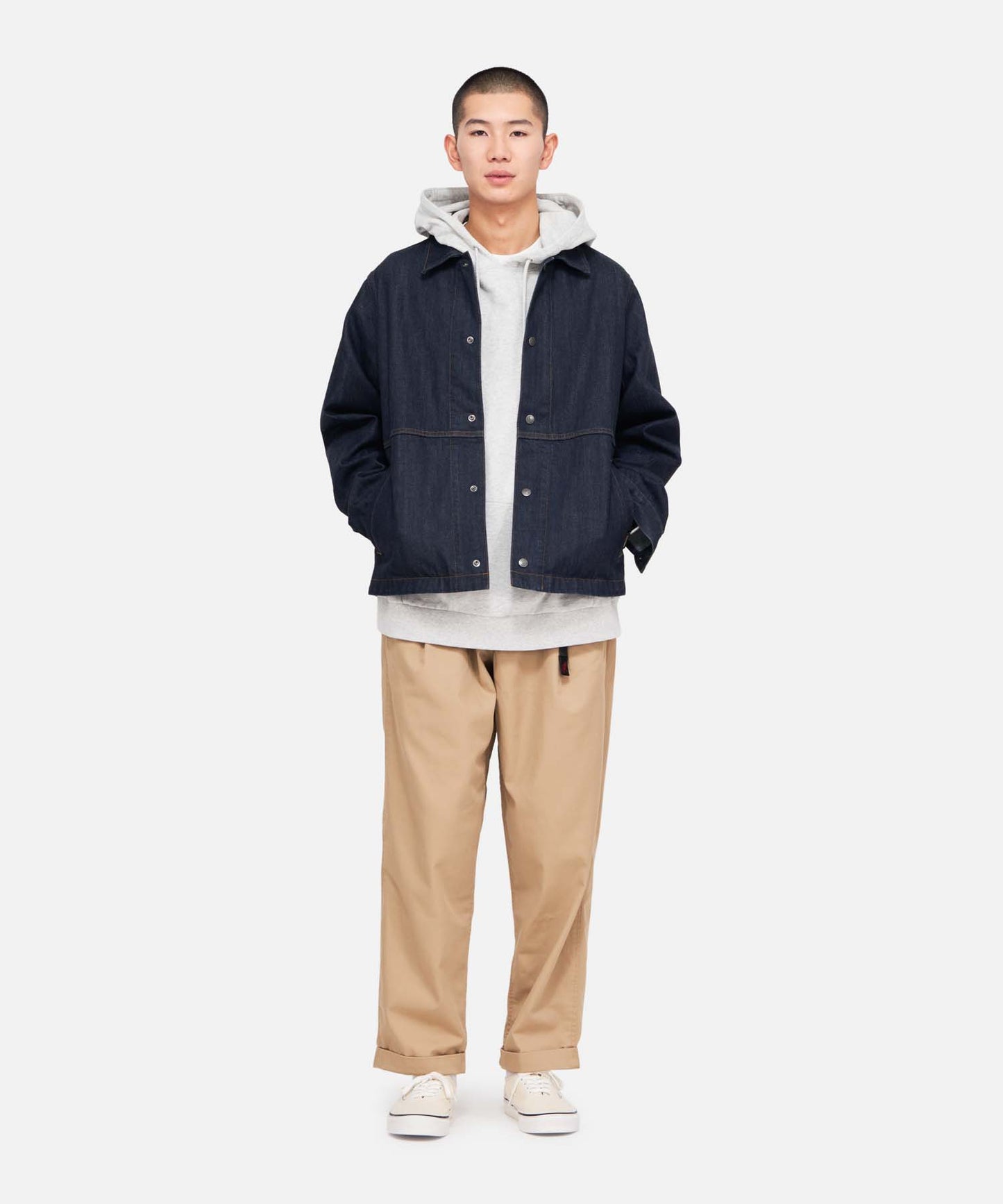TC/TWILL TUCK TAPERD PANT|TCツイルタックテーパードパンツ