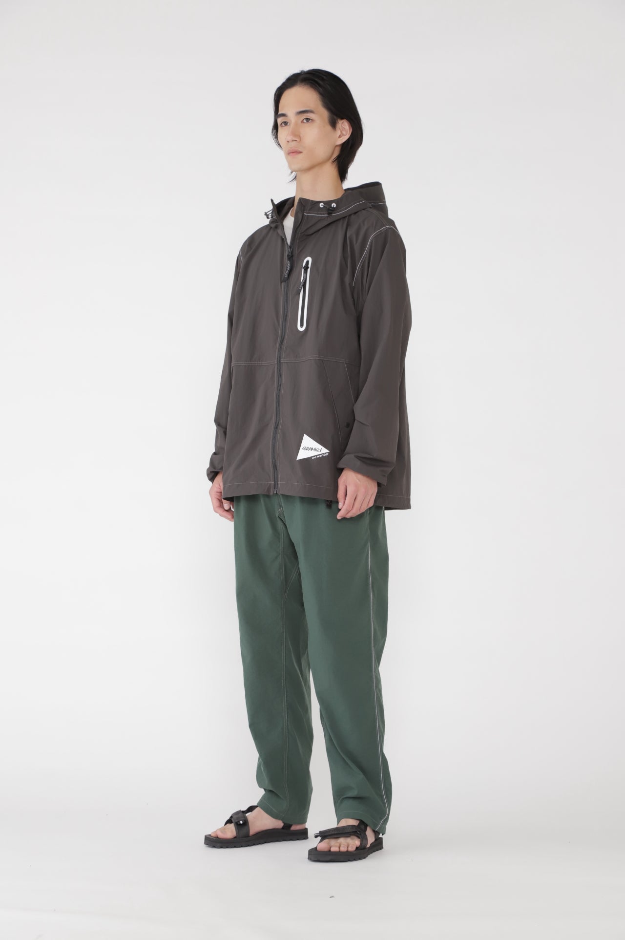 BRUSHED NYLON JACKET|ブラッシュドナイロンジャケット