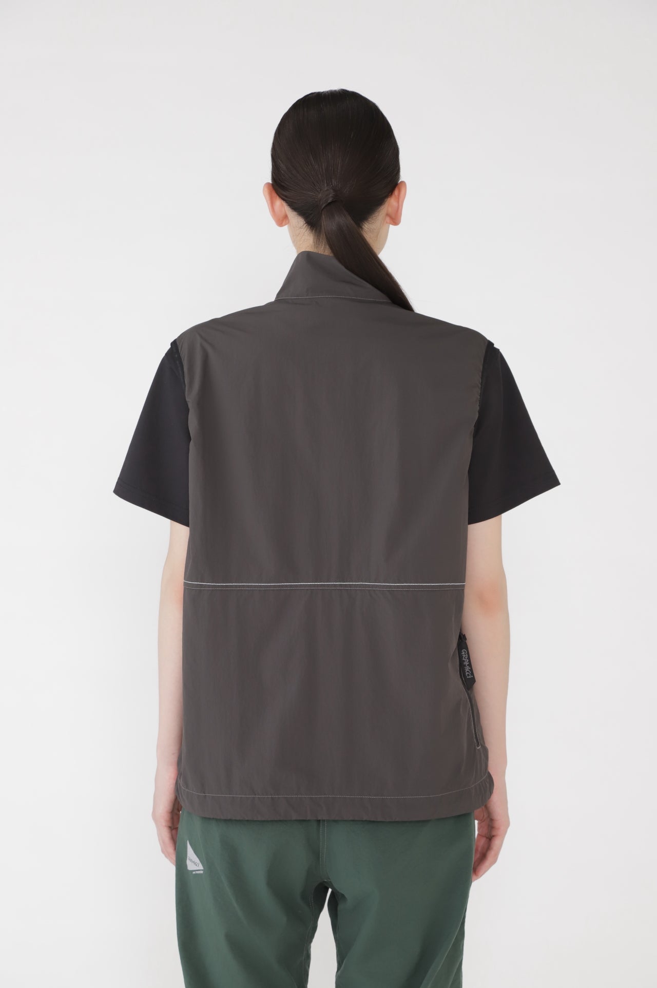 BRUSHED NYLON VEST|ブラッシュナイロンベスト