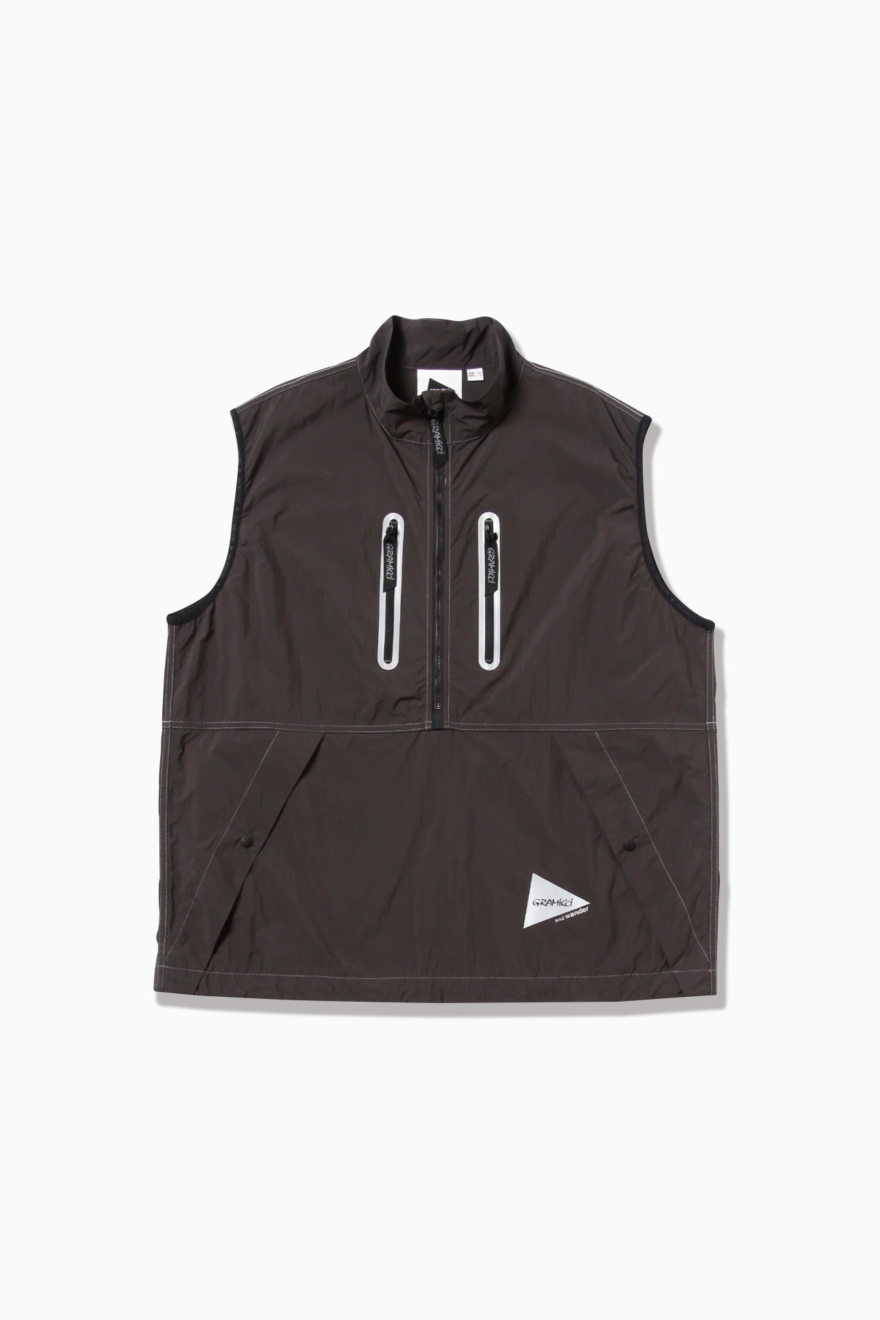 BRUSHED NYLON VEST|ブラッシュナイロンベスト
