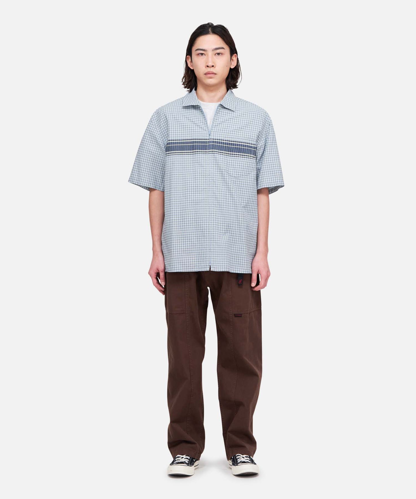 ZIP UP WAVE SHIRT|ジップアップウェーブシャツ