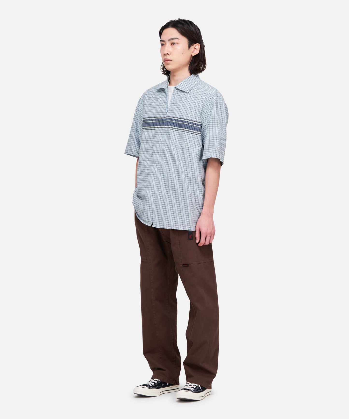 ZIP UP WAVE SHIRT|ジップアップウェーブシャツ