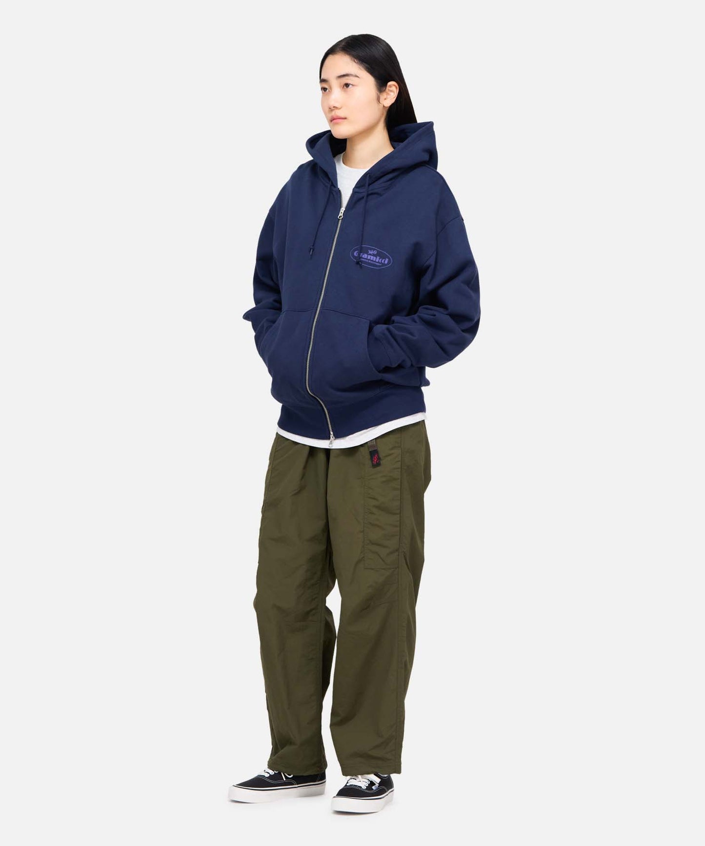 CLIMBING EQUIPMENT ZIP HOODED SWEATSHIRT|クライミングイクイプメントジップフーデッドスウェットシャツ