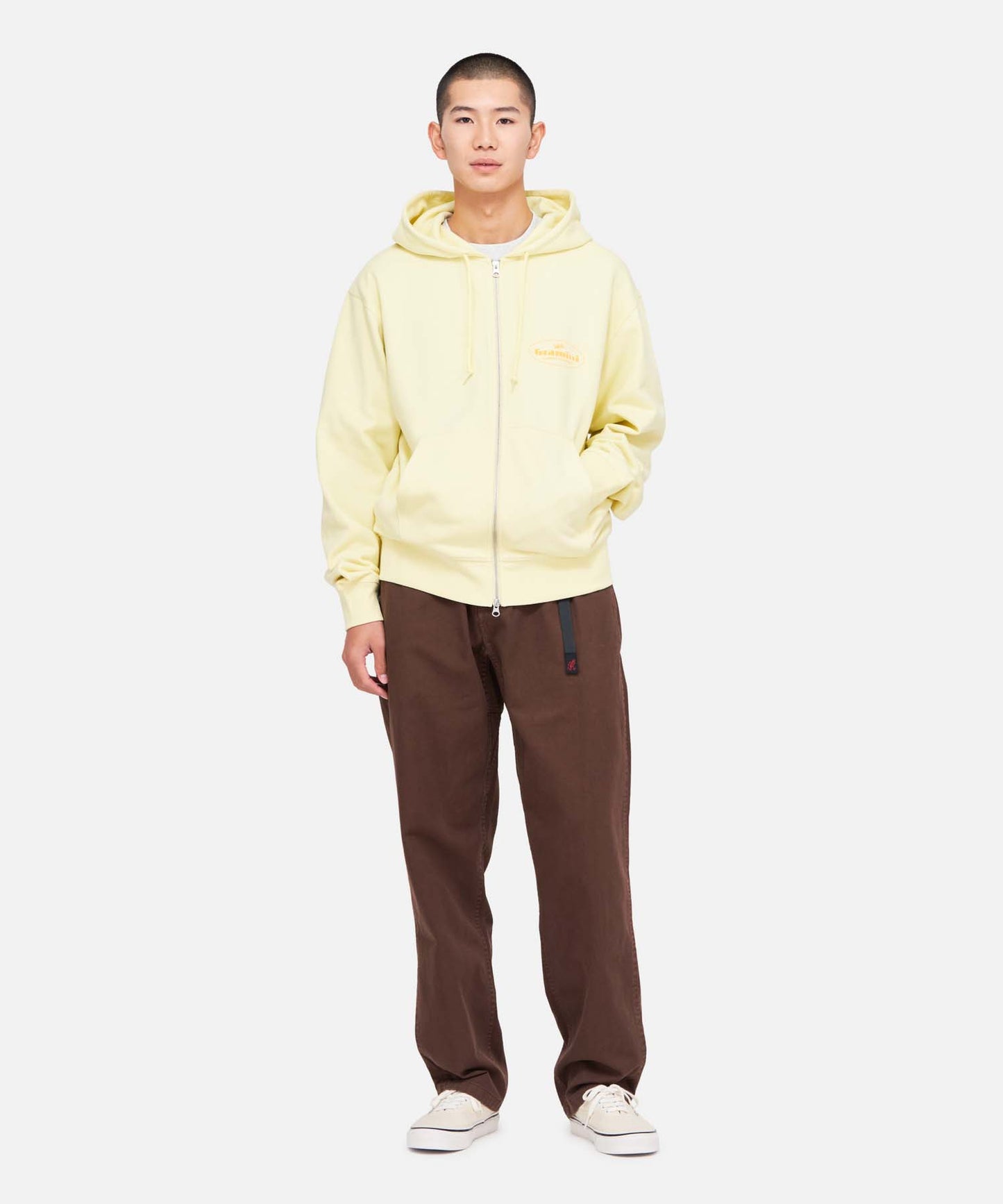 CLIMBING EQUIPMENT ZIP HOODED SWEATSHIRT|クライミングイクイプメントジップフーデッドスウェットシャツ