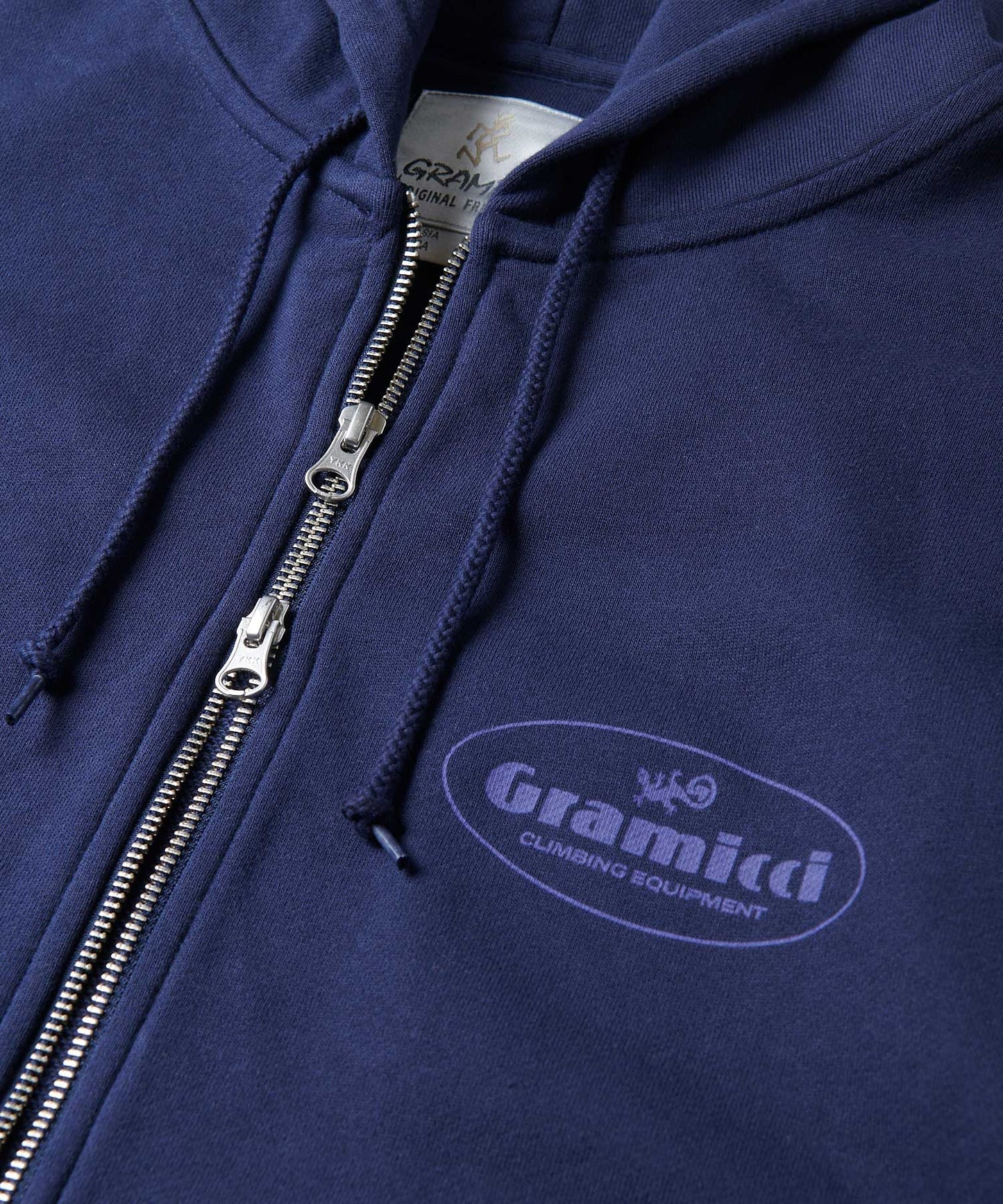 CLIMBING EQUIPMENT ZIP HOODED SWEATSHIRT|クライミングイクイプメントジップフーデッドスウェットシャツ
