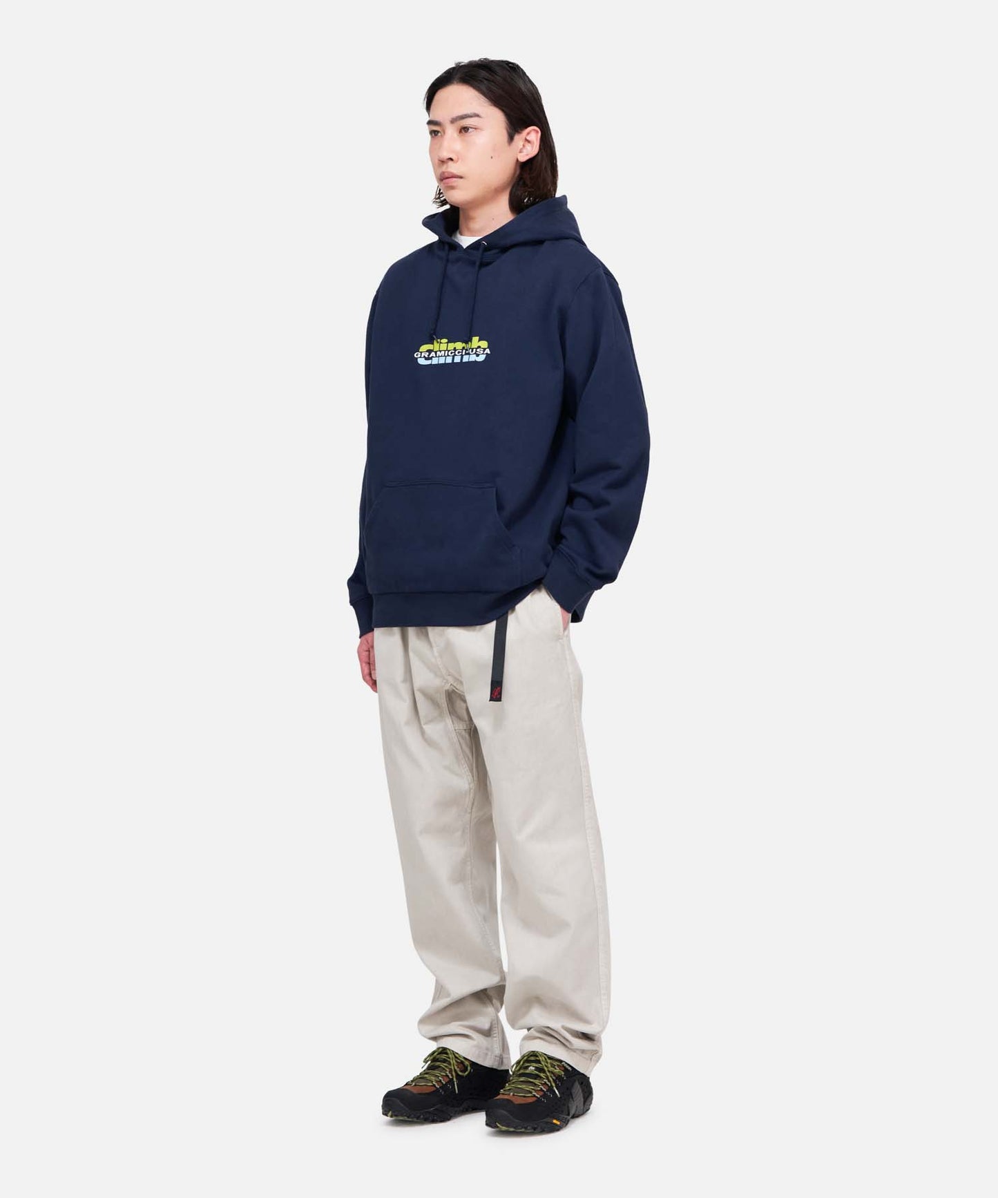 CLIMB HOODED SWEATSHIRT|クライムフーデッドスウェットシャツ