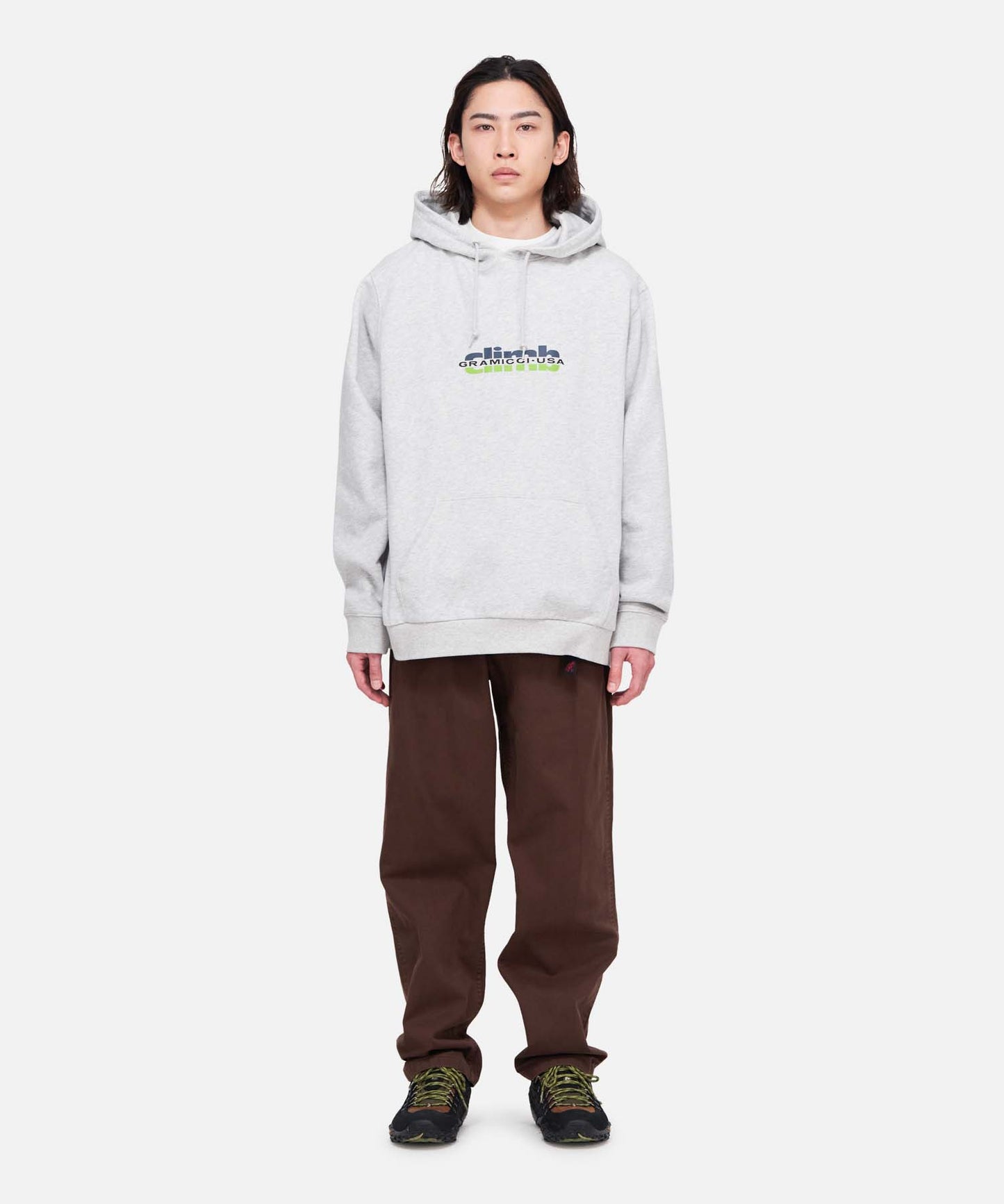 CLIMB HOODED SWEATSHIRT|クライムフーデッドスウェットシャツ