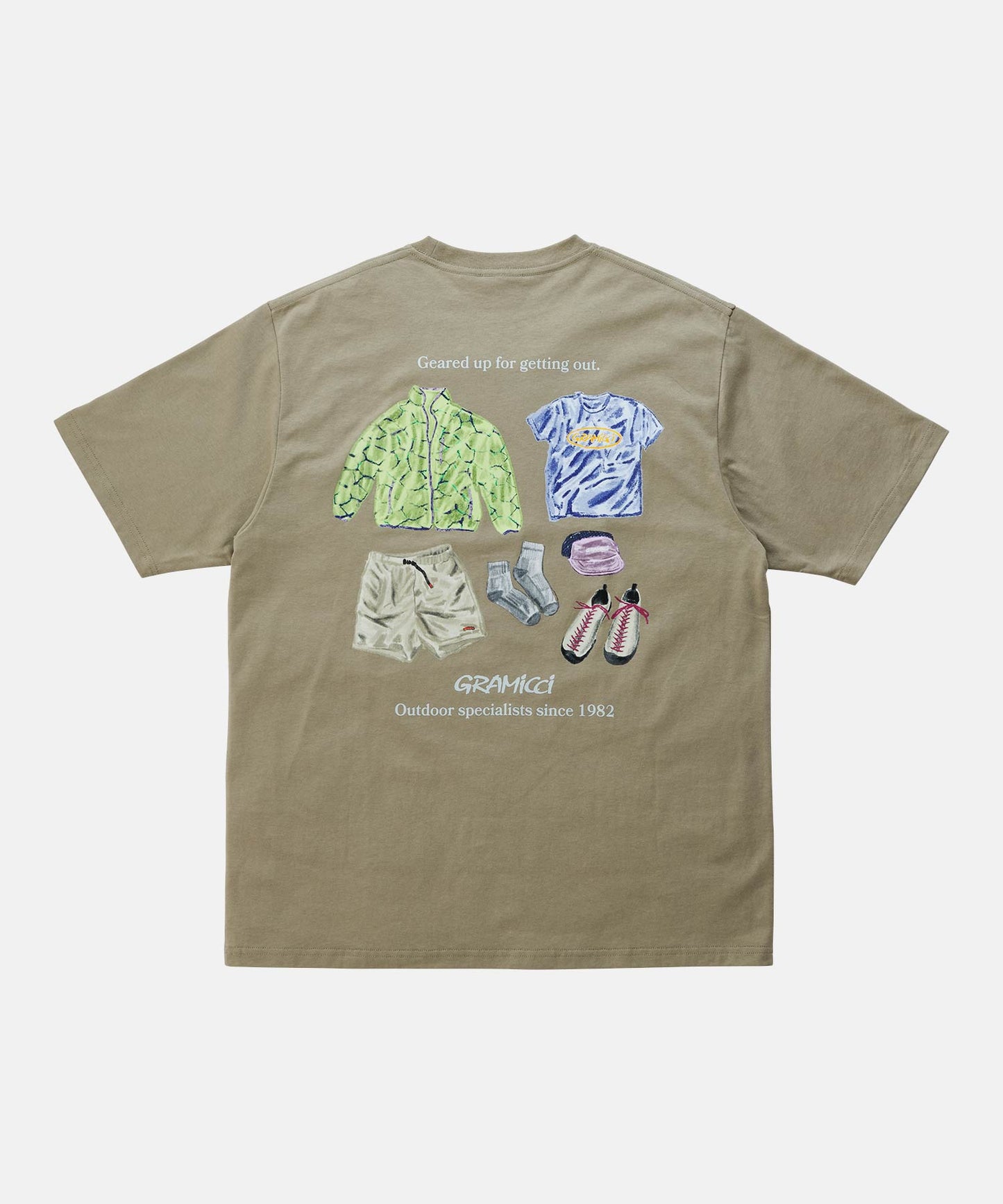 GEARED UP TEE|ギアアップTシャツ
