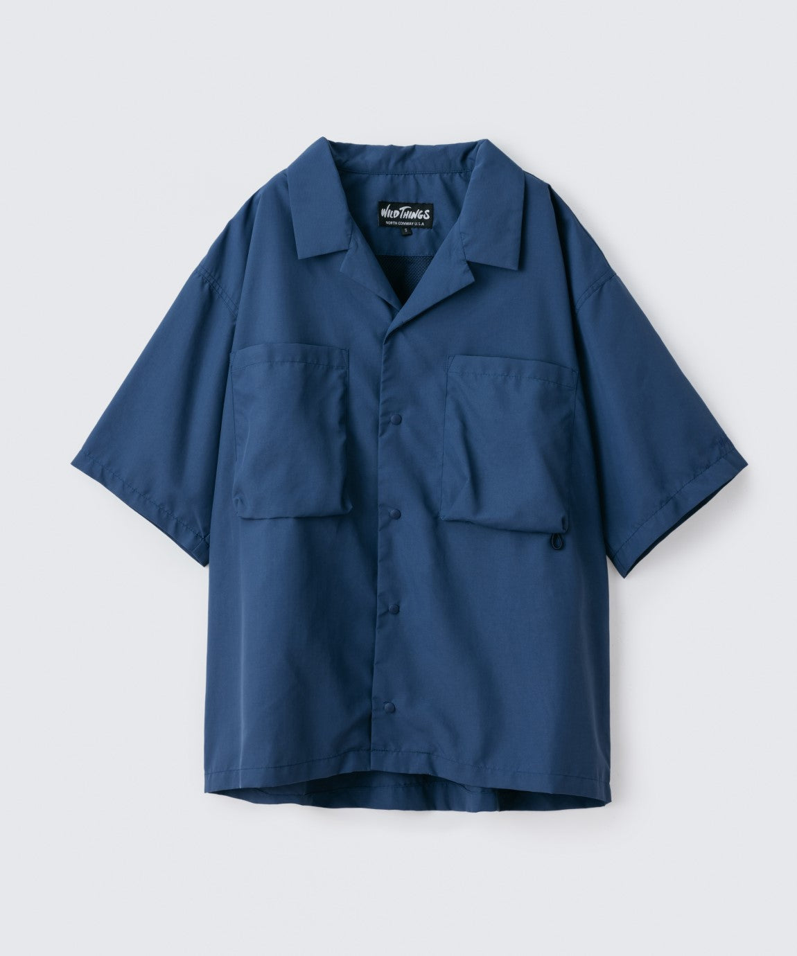 サプレックス キャンプ シャツ│SUPPLEX CAMP SHIRT＜BLUE＞