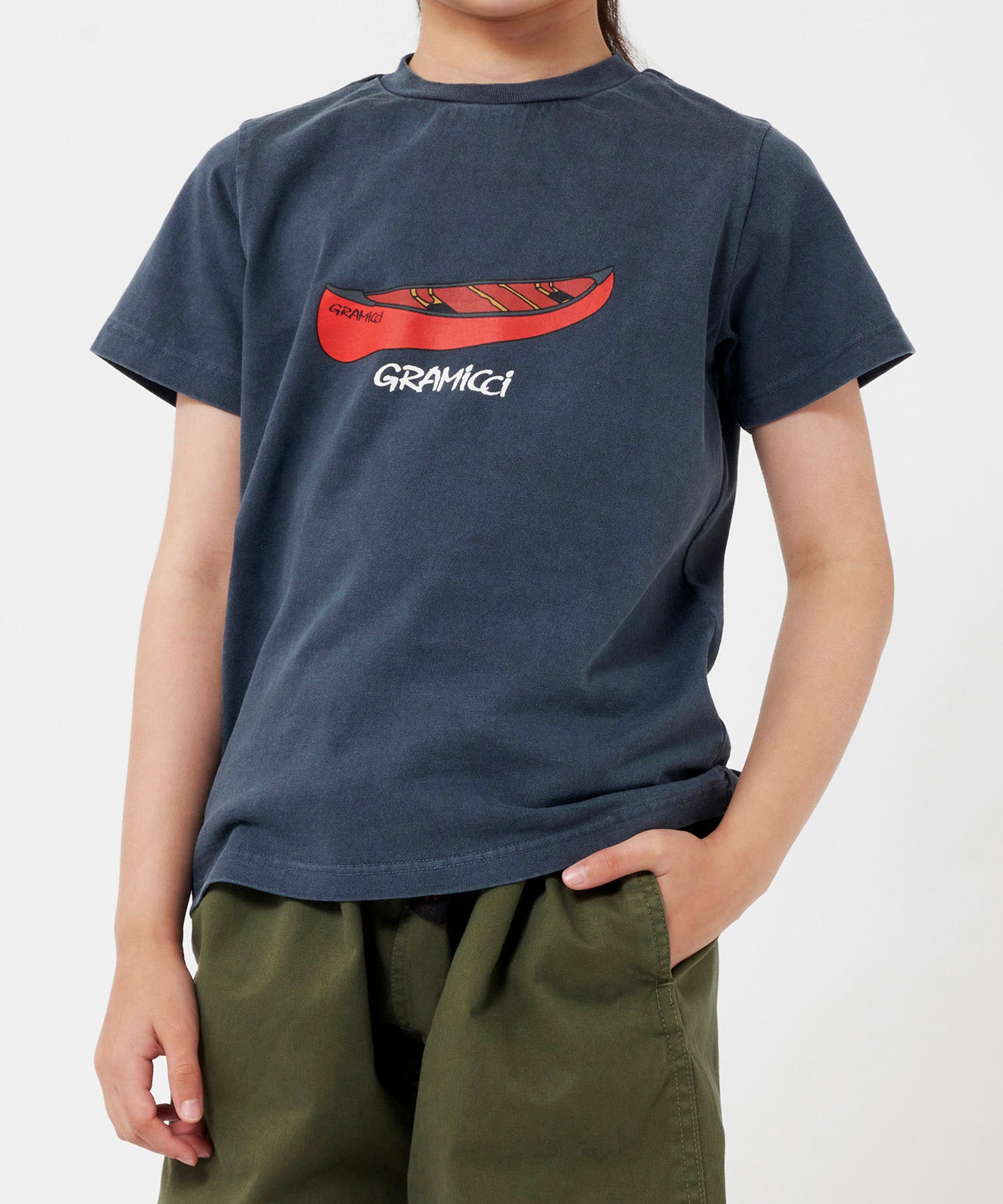 [GRAMICCI グラミチ] KIDS CANOE TEE | キッズカヌーTシャツ