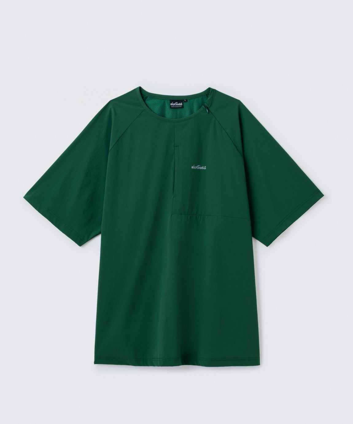 エラスティック ナイロン ベース クルー│ELASTIC NYLON BASE CREW＜GREEN＞