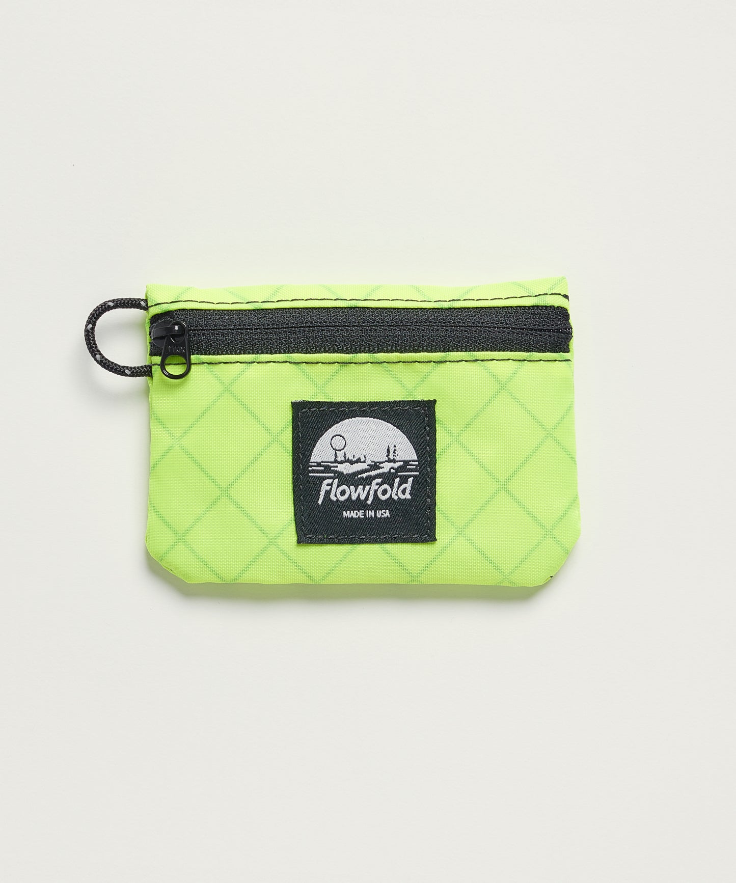 [Flowfold フローフォールド] イセンシャリスト ミニポーチ ❘ ESSENTIALIST MINI POUCH [LIME]