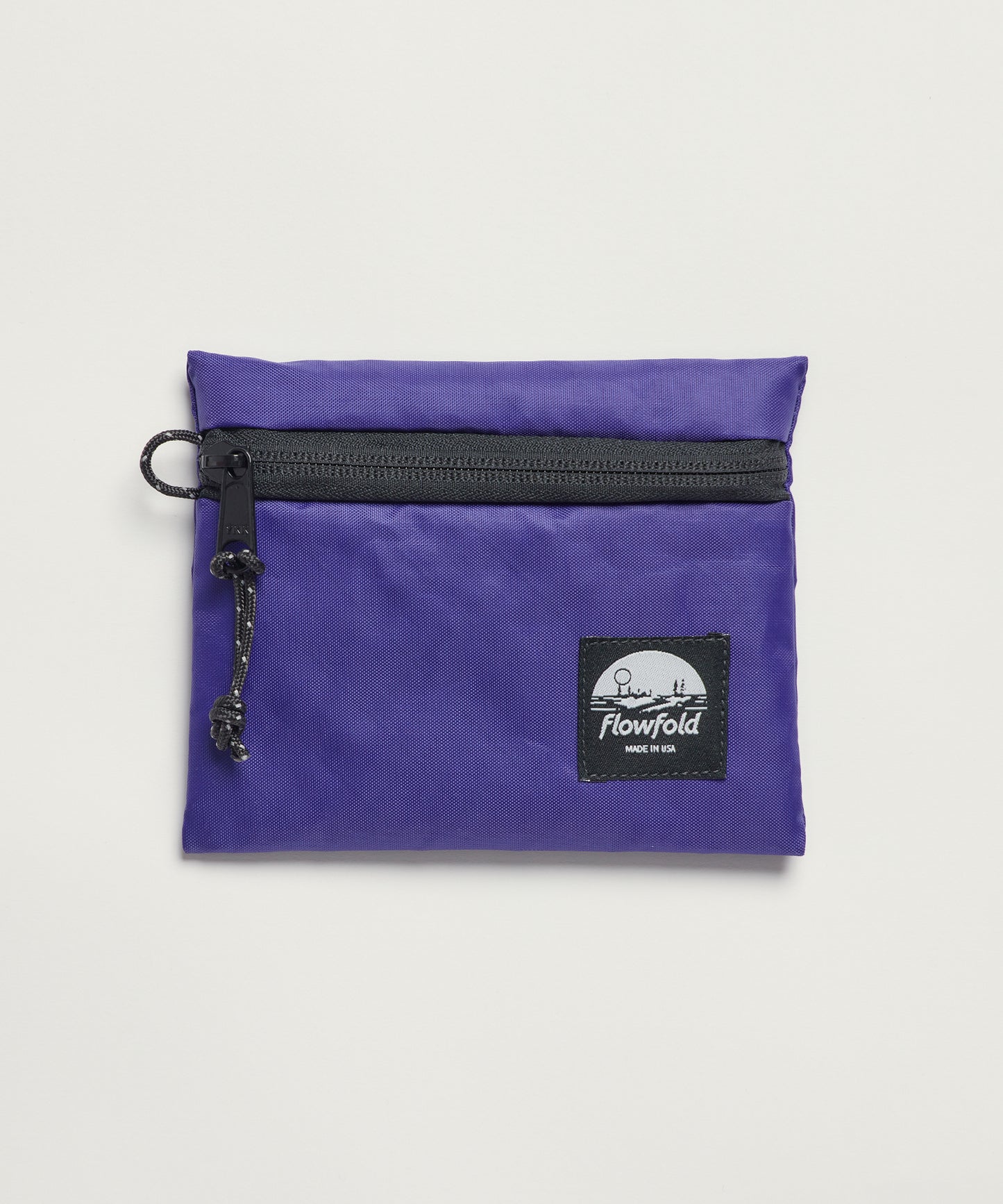 [Flowfold フローフォールド] ボイジャー ジッパーポーチ S ❘ VOYAGER ZIPPER POUCH SMALL [PURPLE]