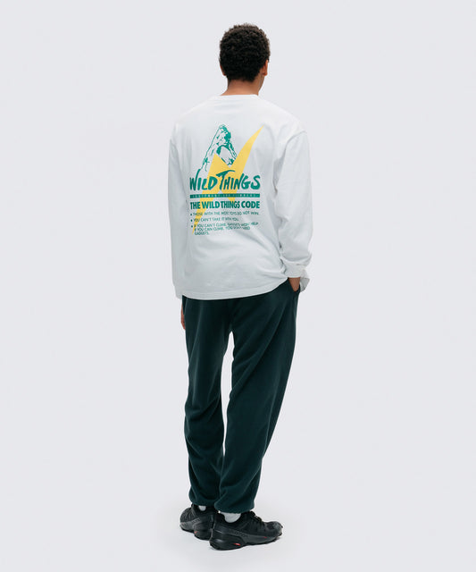 [WILD THINGS ワイルドシングス] マウンテンロングスリーブティ│MOUNTAIN L/S TEE