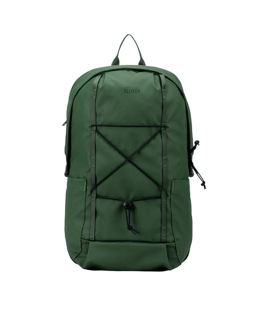 [ELLIKER エリカー] Kiln - Hooded Zip Backpack 22L ❘ キルン - フード付きジップバックパック22L [GREEN]