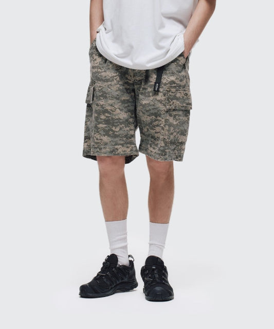 [WILD THINGS ワイルドシングス] カモリップショーツ | CAMO RIP SHORTS