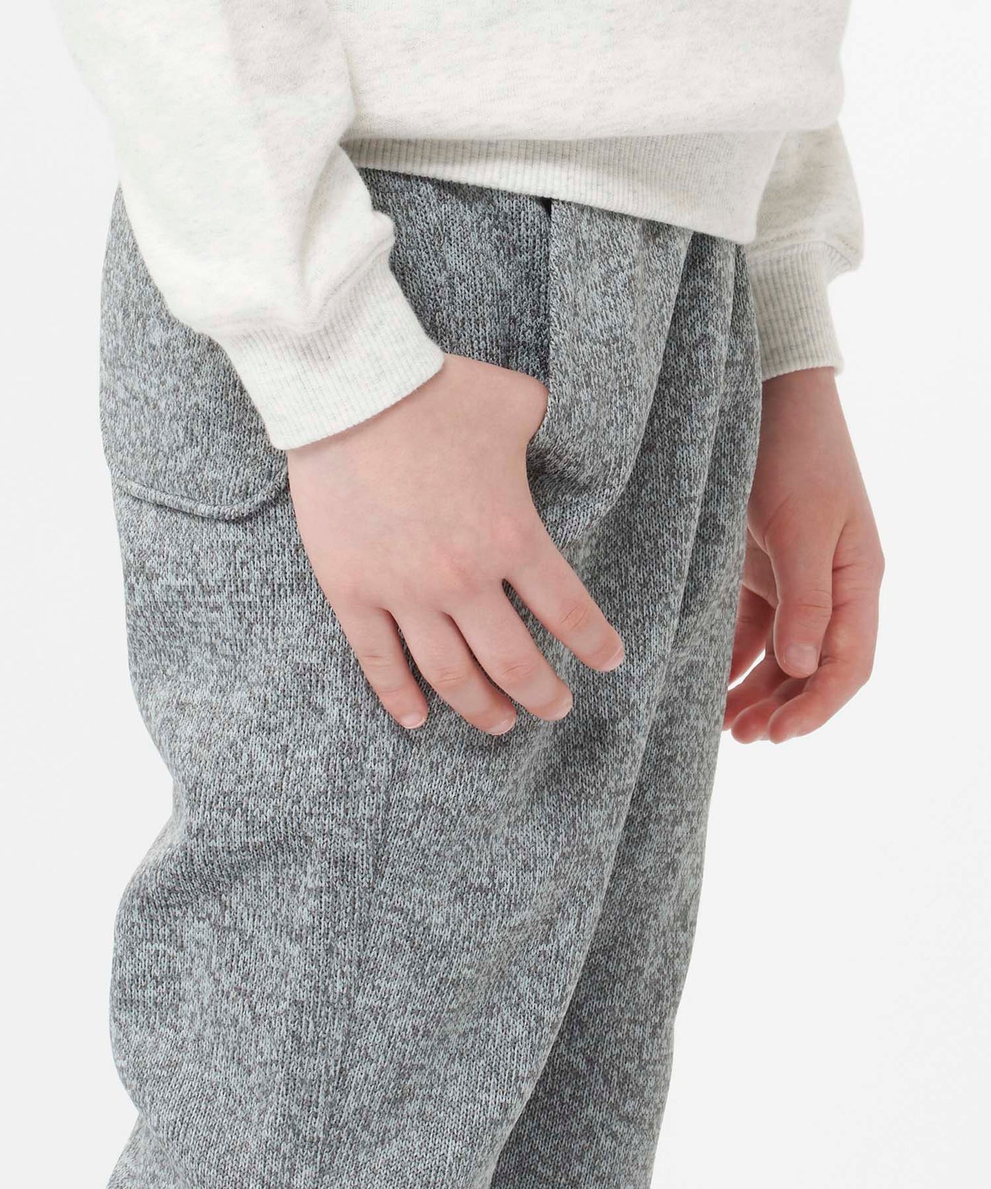 [GRAMICCI グラミチ] BONDING KNIT FLEECE KIDS RIB PANT | ボンディングニットフリースキッズリブパンツ [ジュニアサイズ]