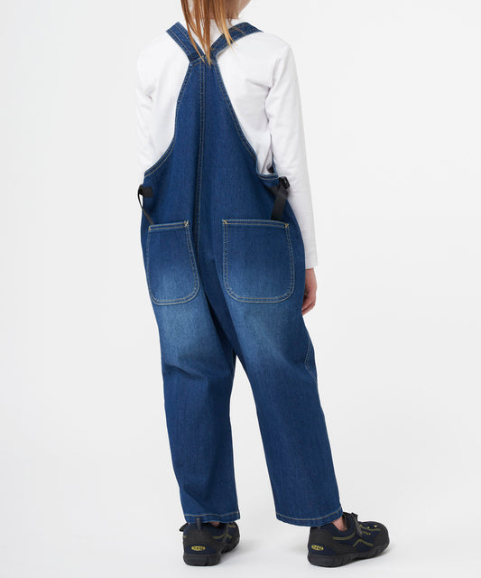 [GRAMICCI グラミチ] KIDS DENIM OVERALL | キッズデニムオーバーオール [ジュニアサイズ]