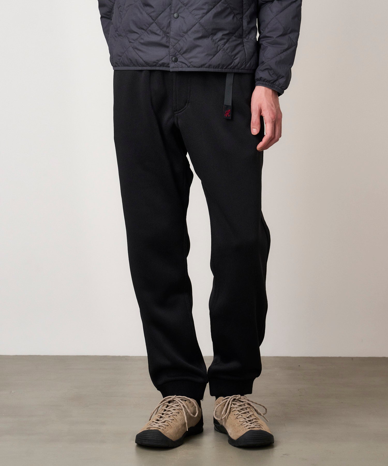 BONDING KNIT FLEECE NARROW RIB PANT |ボンディングニットフリース