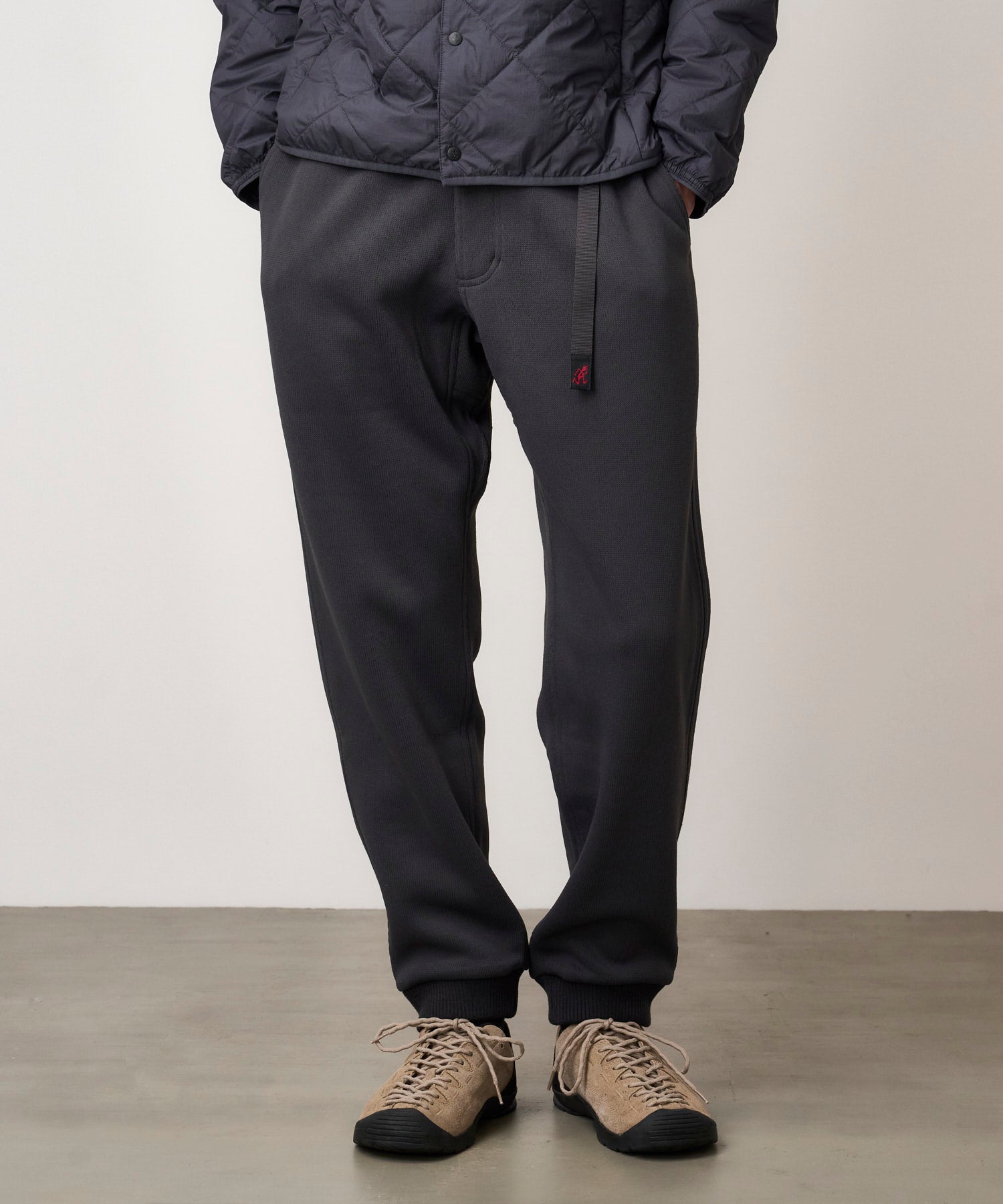 BONDING KNIT FLEECE NARROW RIB PANT |ボンディングニットフリース