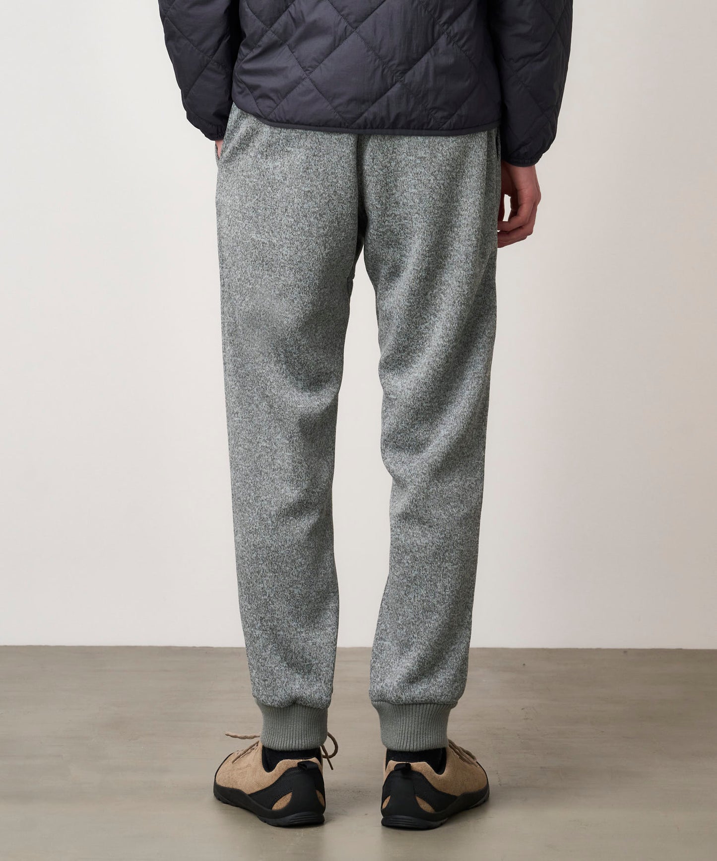 BONDING KNIT FLEECE  NARROW RIB PANT | ボンディングニットフリースナローリブパンツ