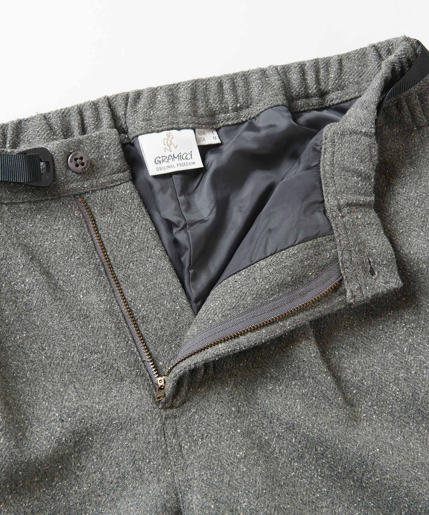 [GRAMICCI グラミチ] WOOL RELAXED PLEATED TROUSER | ウールリラックスドプリーツトラウザー