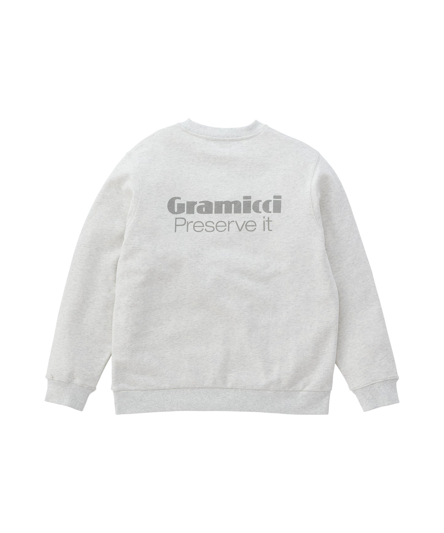 [GRAMICCI グラミチ] PRESERVE-IT SWEATSHIRT | プリザーブ スウェットシャツ