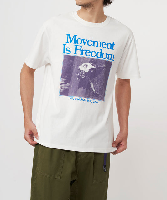 [GRAMICCI グラミチ] MOVEMENT TEE | ムーブメントTシャツ