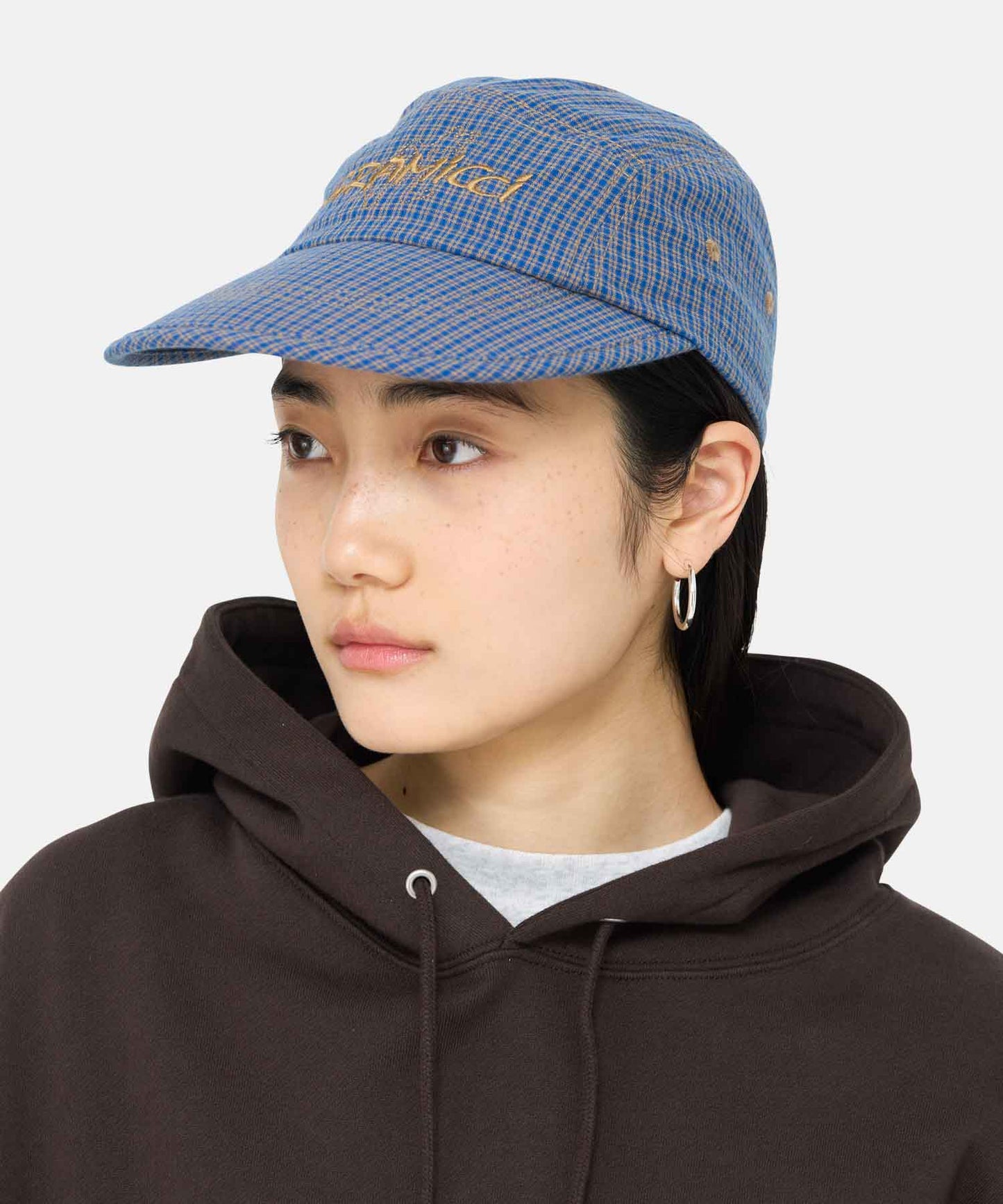 [GRAMICCI グラミチ] CHECKERED LONG BILL CAP | チェッカード ロングビルキャップ