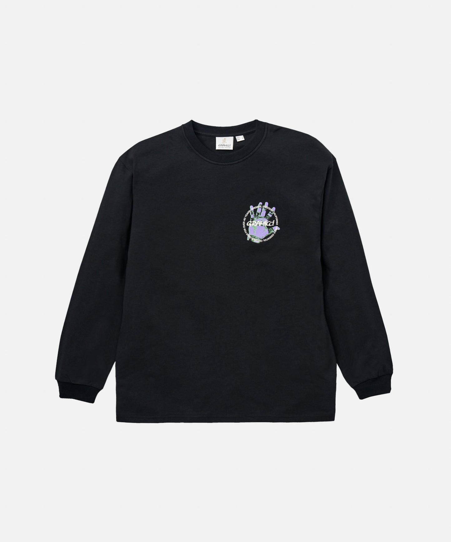 [GRAMICCI グラミチ] CLIMBER’S HAND L/S TEE | クライマーズハンドL/S Tシャツ