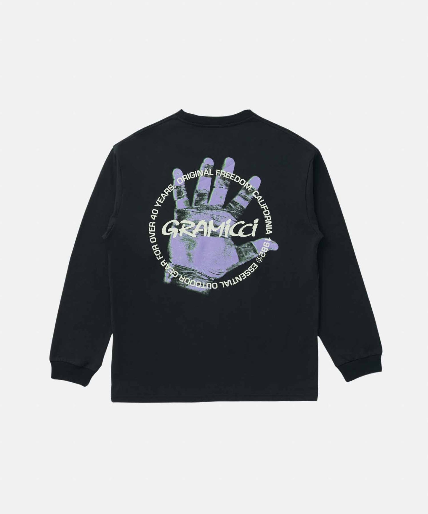 [GRAMICCI グラミチ] CLIMBER’S HAND L/S TEE | クライマーズハンドL/S Tシャツ