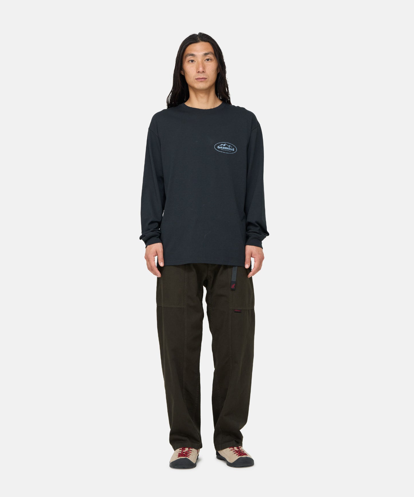 [GRAMICCI グラミチ] MOUNTAINEERING L/S TEE | マウンテニアリングL/S Tシャツ