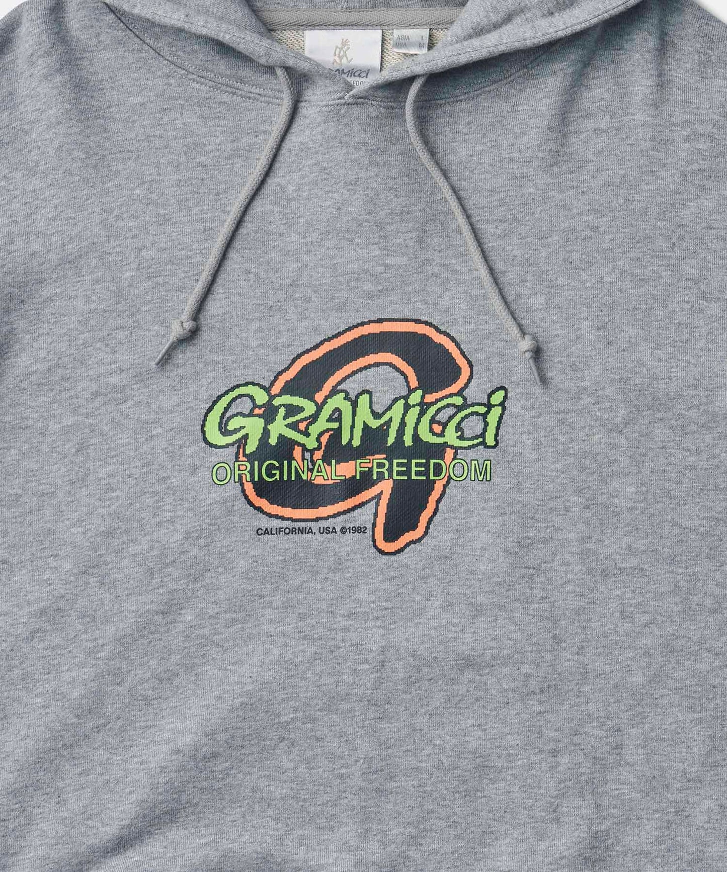 [GRAMICCI グラミチ] PIXEL G HOODED SWEATSHIRT | ピクセルGフーディースウェットシャツ