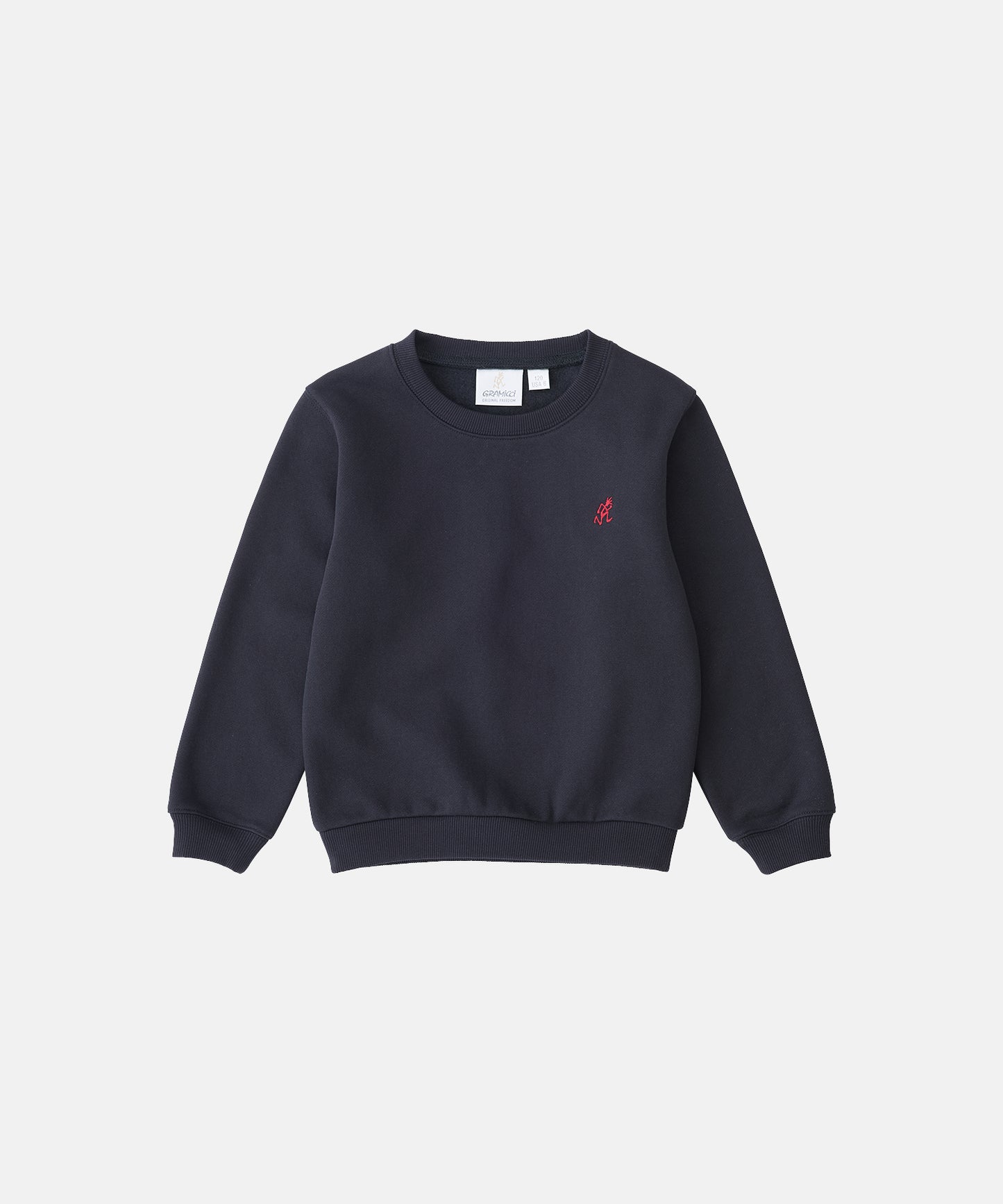 KIDS ONE POINT CREW SWEATSHIRT｜キッズワンポイントクルースウェットシャツ