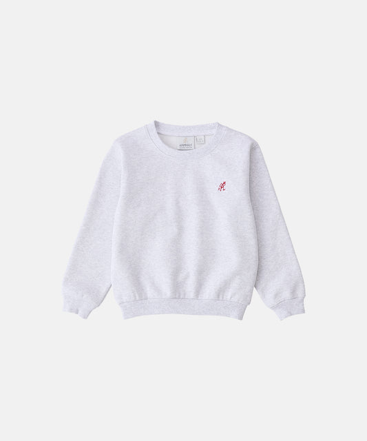 KIDS ONE POINT CREW SWEATSHIRT｜キッズワンポイントクルースウェットシャツ