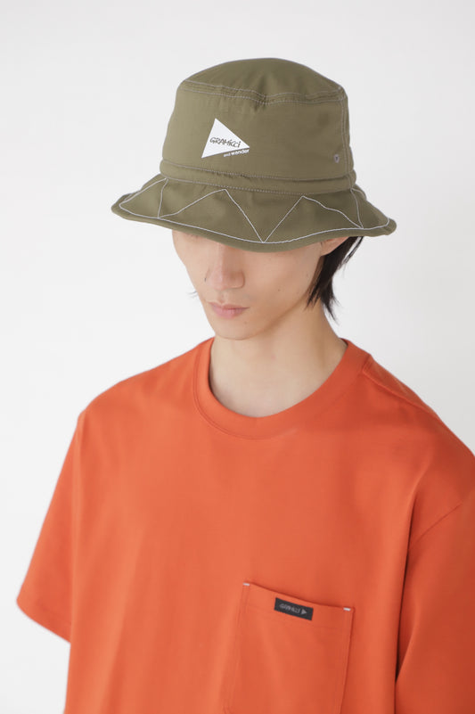 ZIGZAG STITCH HAT｜ジグザグステッチハット