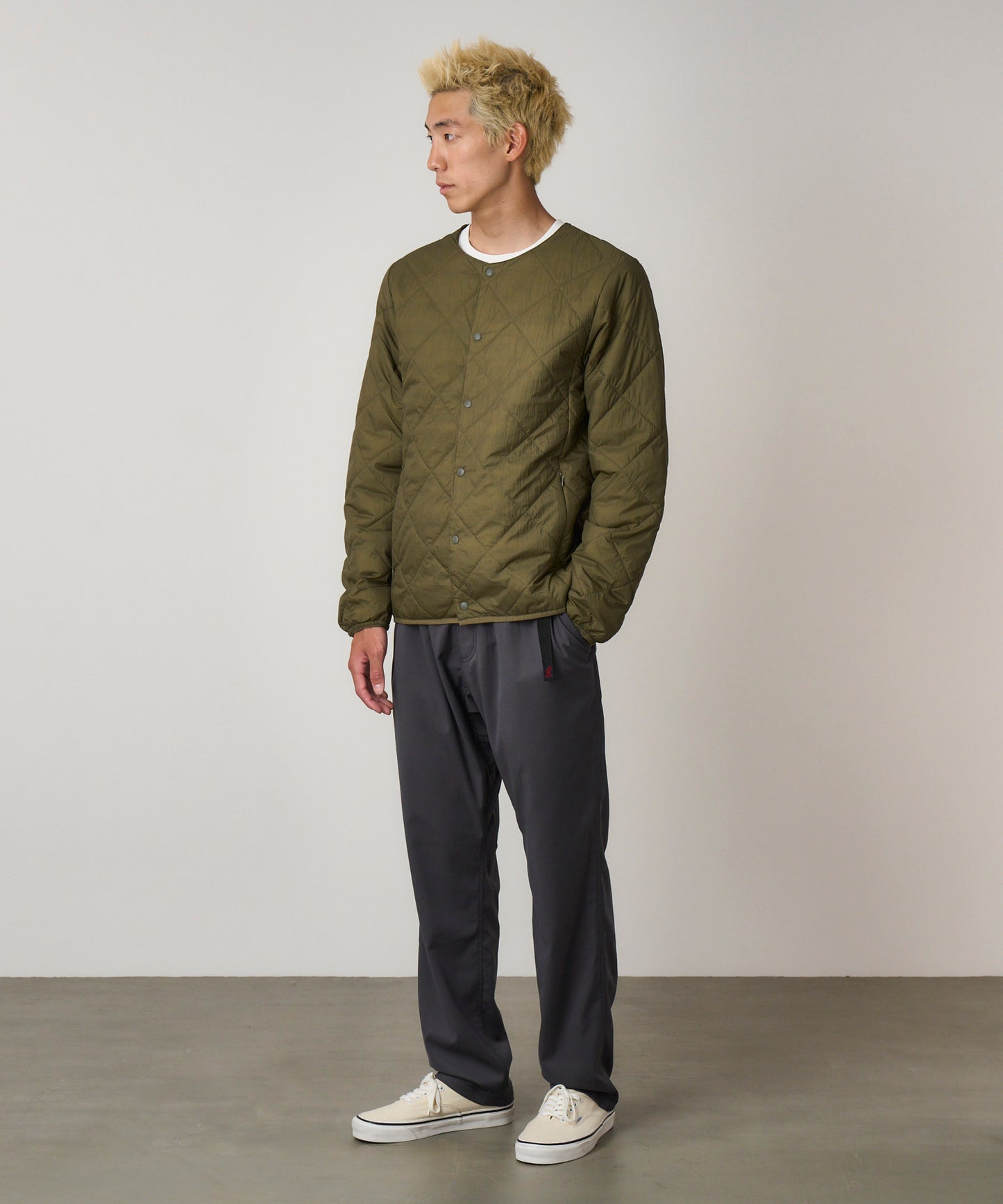 GABARDINE SLACKS｜ストレッチギャバジンスラックスパンツ