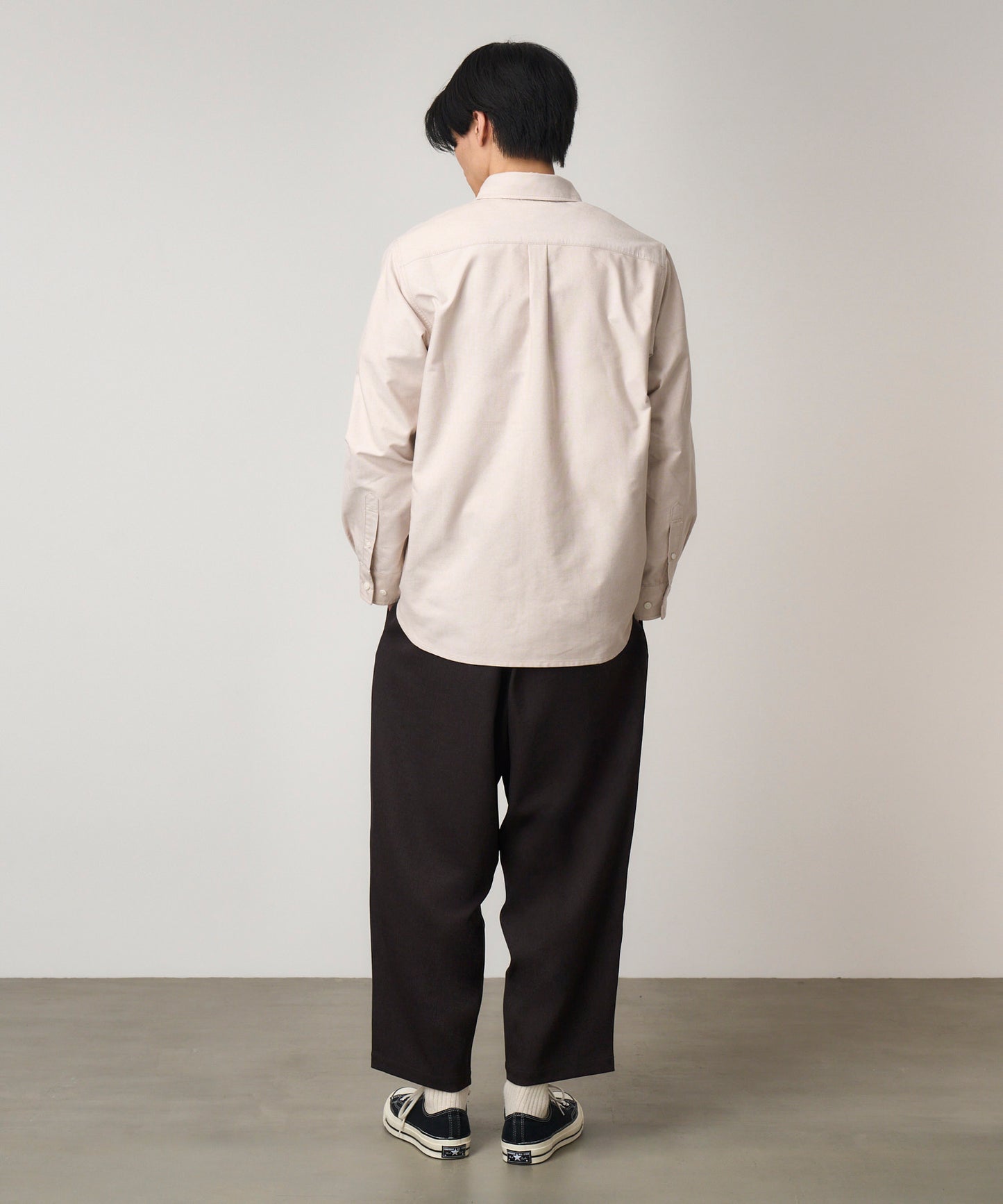 WOOL LIKE WIDE TAPERED PANT｜ウールライクテーパードパンツ